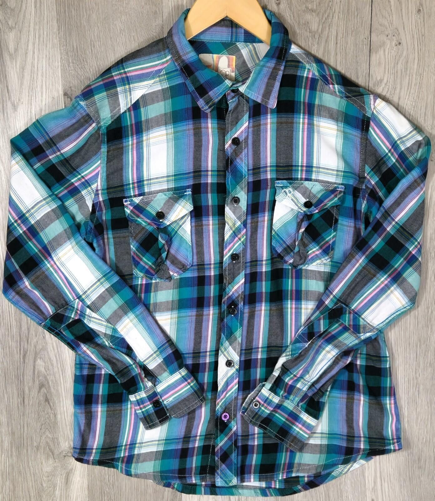 Ocean Pacific Vtg OP Ocean Pacific Plaid Surfer Beach M 38 - 40 #4 Size US M / EU 48-50 / 2 - 1 Thumbnail