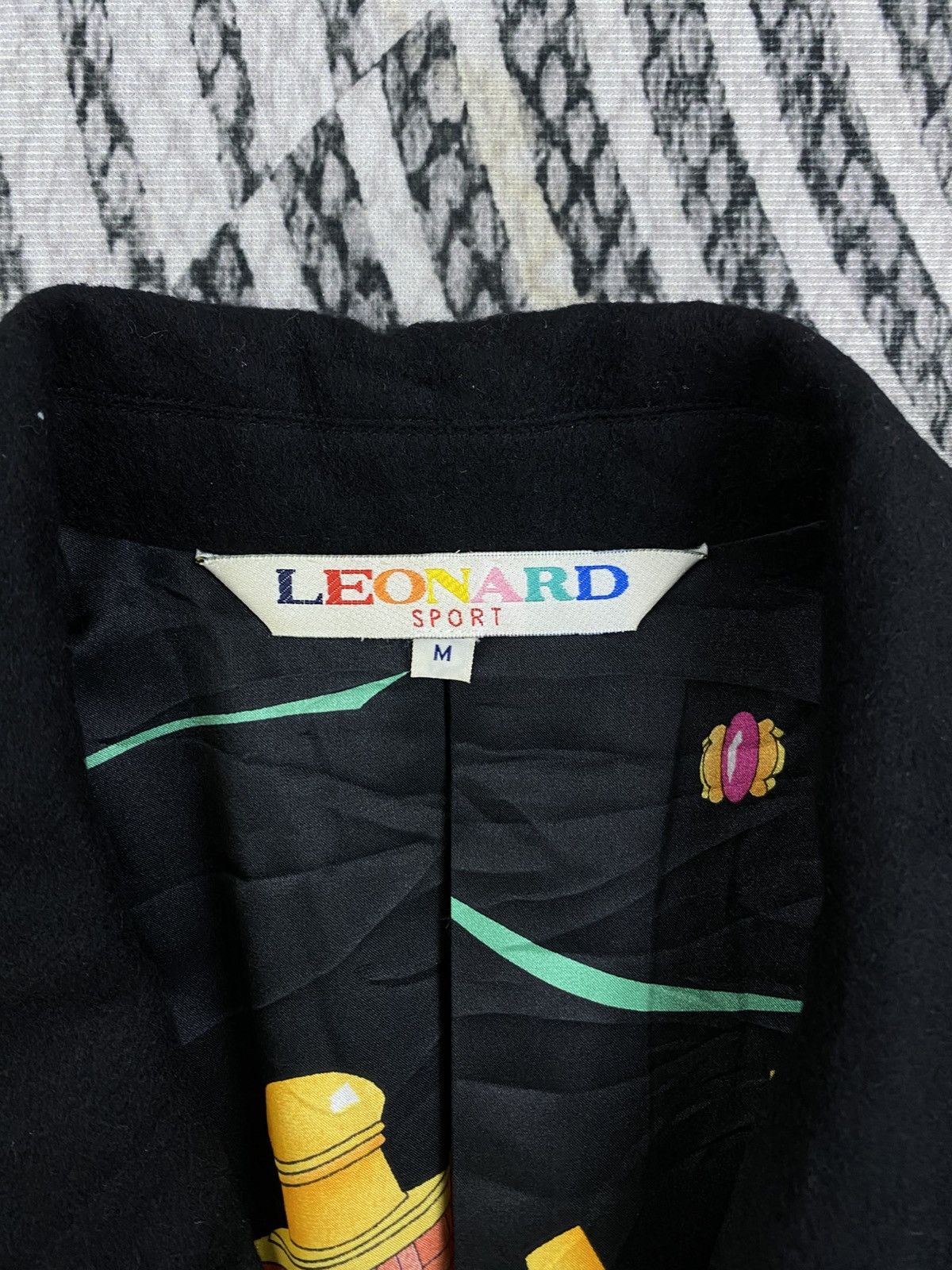 Leonard Paris Vintage Leonard Sport Blazer Jacket Size US M / EU 48-50 / 2 - 10 Thumbnail