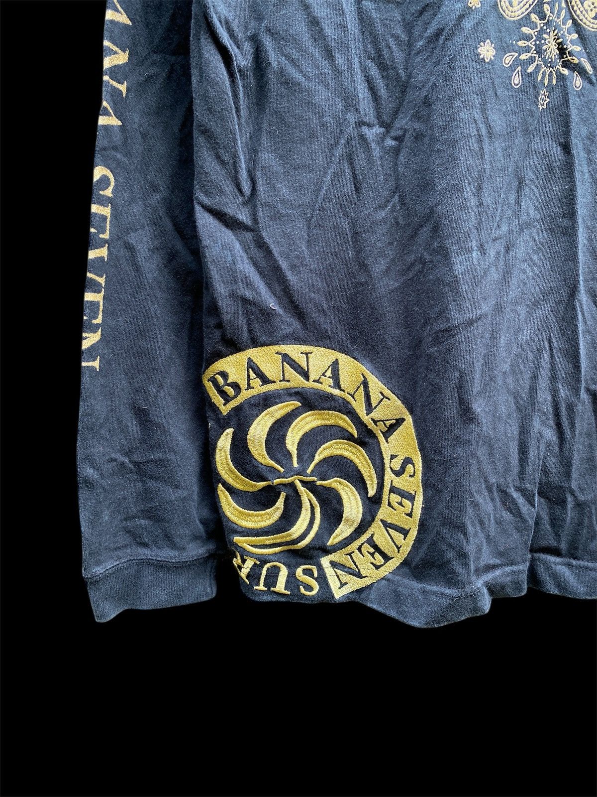 Hysteric Glamour Japanese Banana Seven Tribal Gothic Punk Vkei Long sleeve Size US XL / EU 56 / 4 - 4 Thumbnail