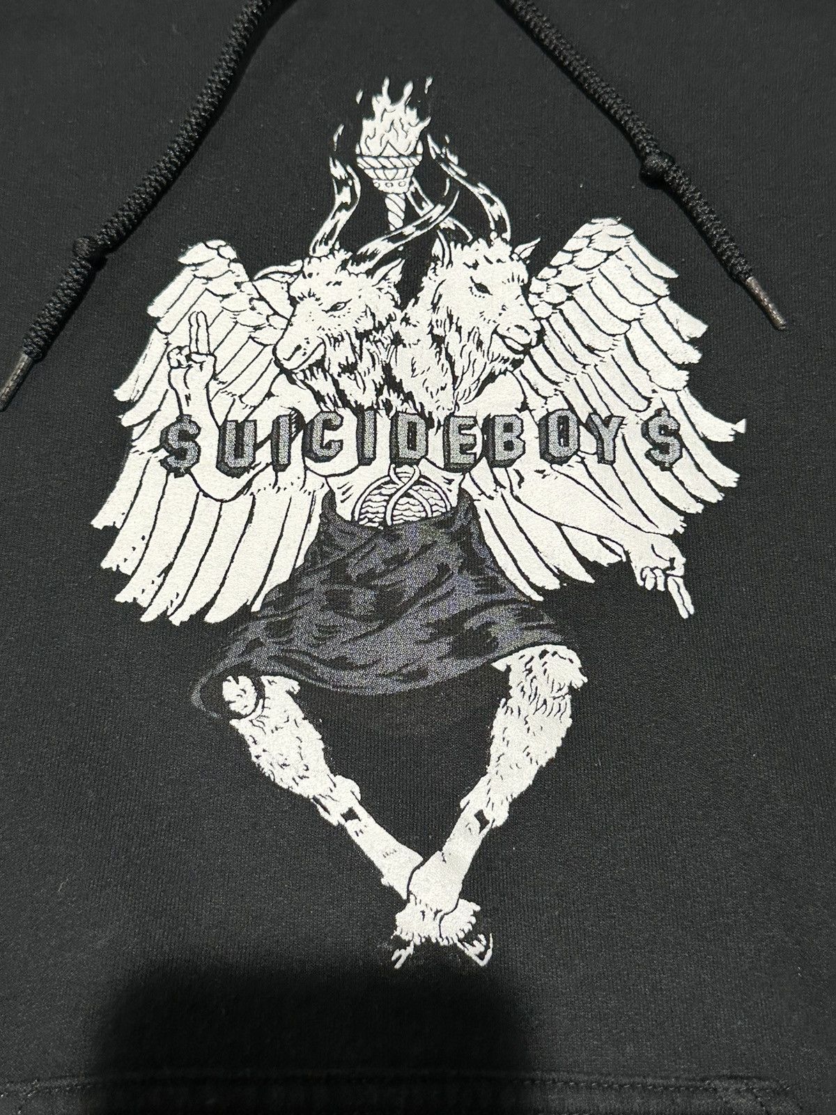 G59 Records × STAFF WORKFORCE G59 Suicideboys baphomet hoodie Size US M / EU 48-50 / 2 - 2 Thumbnail