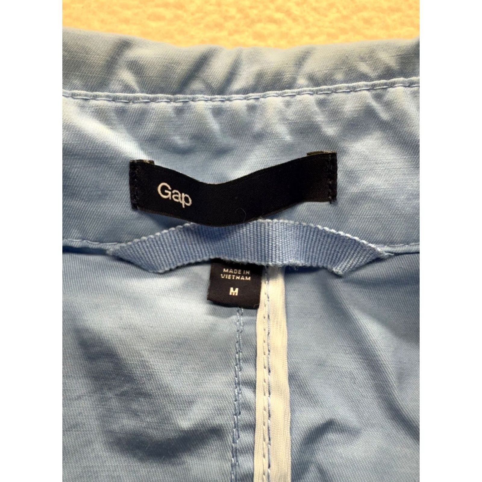 Gap Gap Trench Coat Belted Light Blue Womens M Size M / US 6-8 / IT 42-44 - 5 Thumbnail