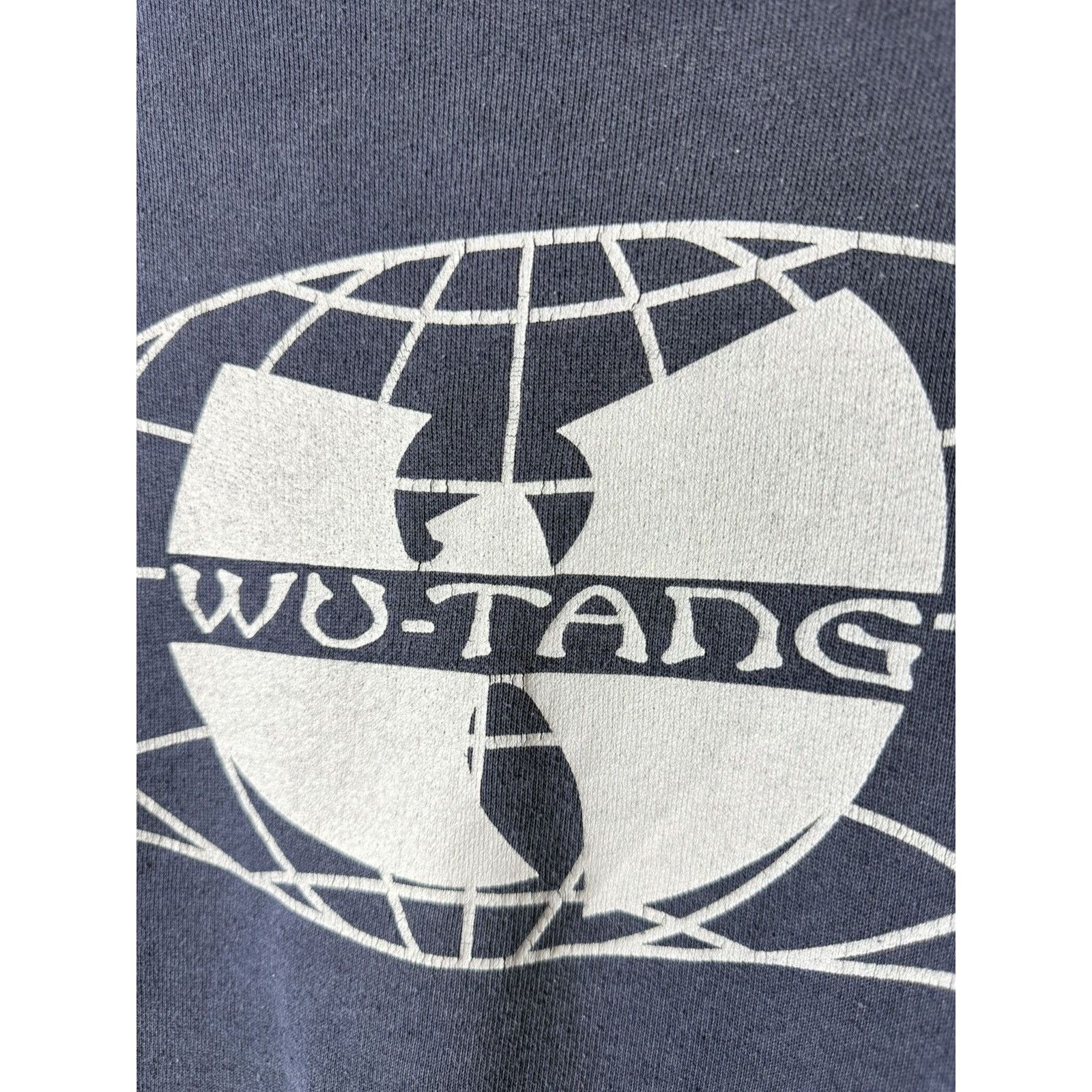 Wu-Tang Clan 💥 Rare! 1990’s Vintage Wu Tang Clan Big Logo Hoodie Size US L / EU 52-54 / 3 - 4 Thumbnail