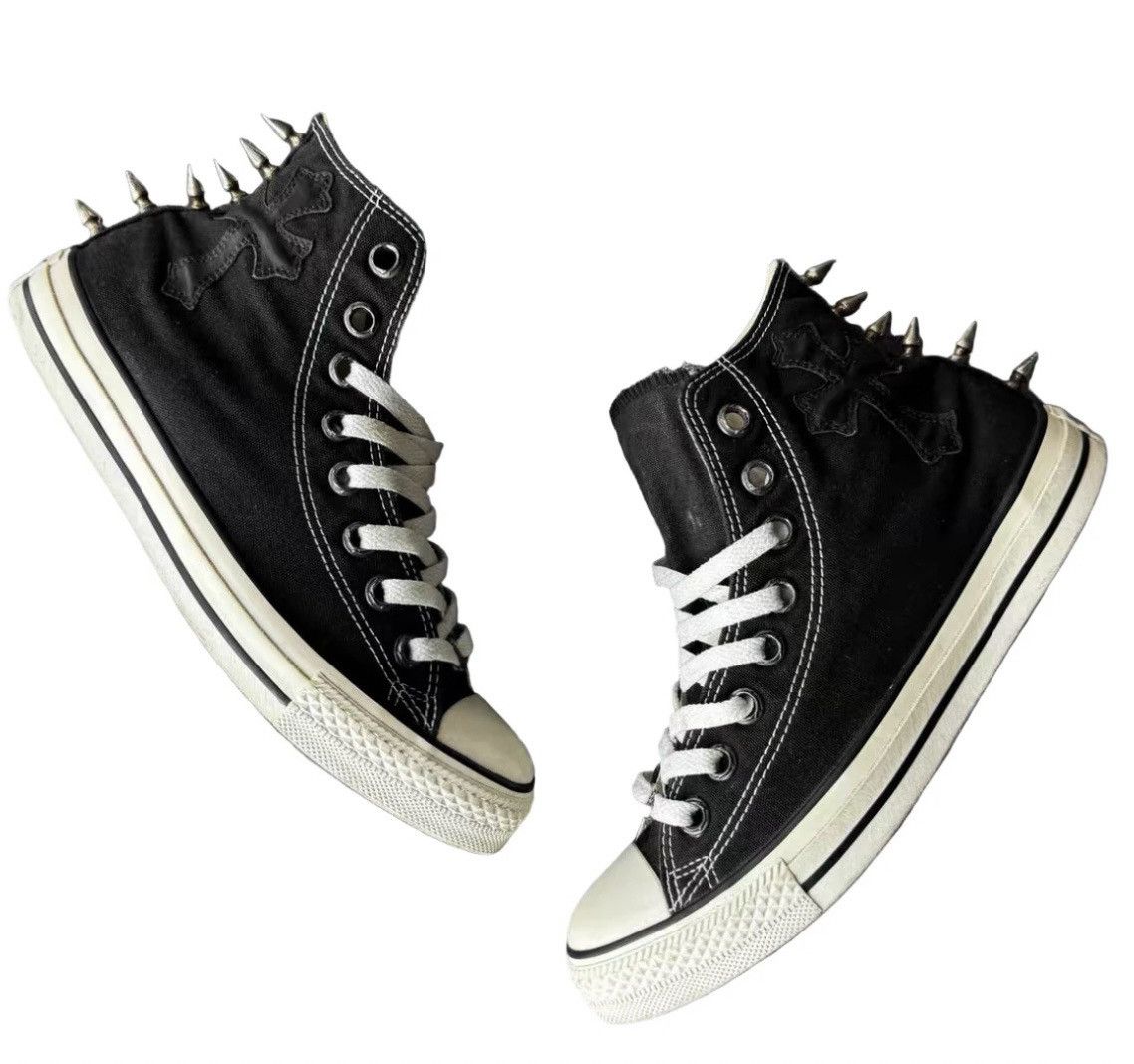 Chrome Hearts Chrome Hearts Spike + Patch Converse Size US 8 / EU 41 - 1 Thumbnail