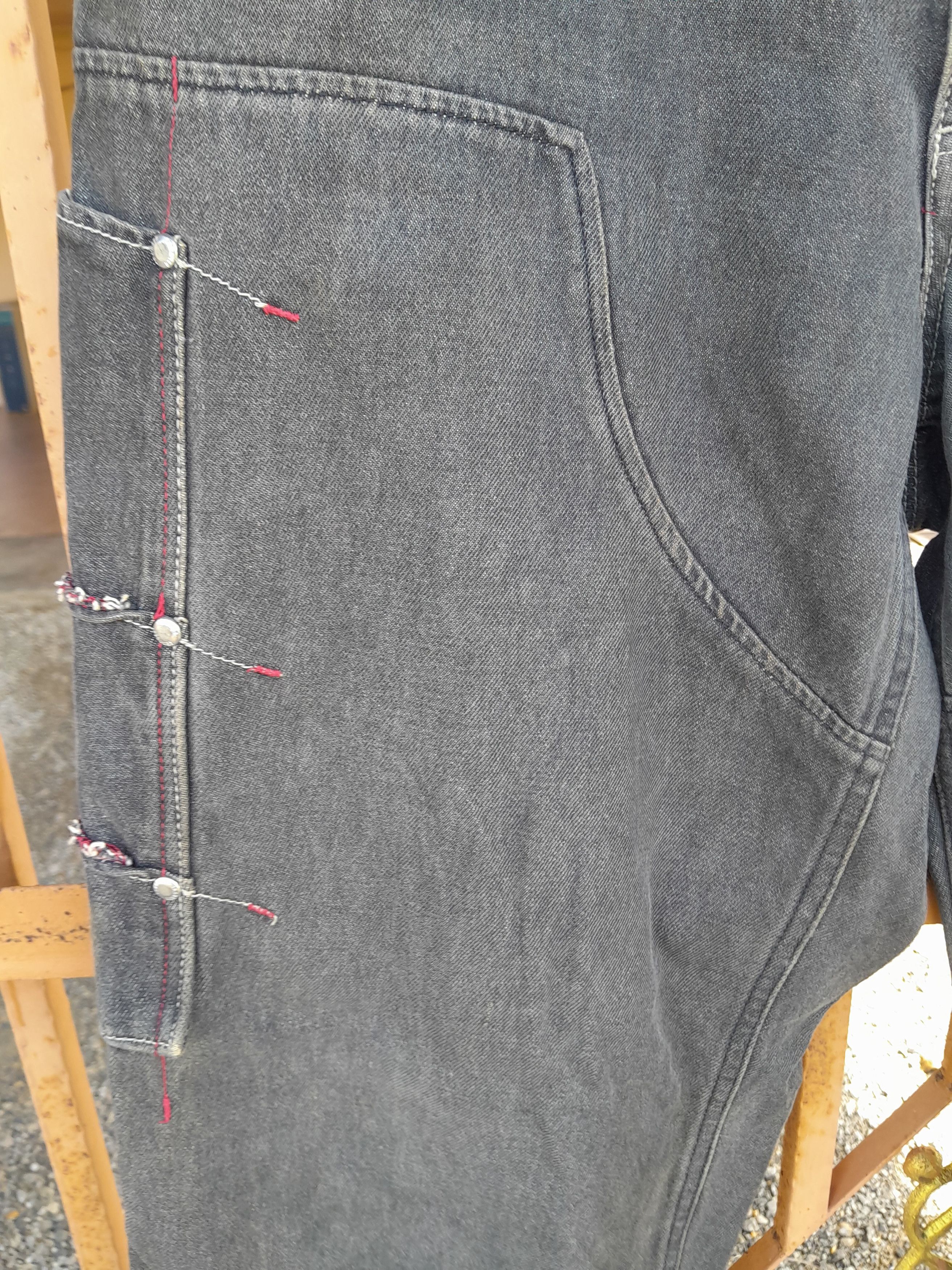 Japanese Brand ❤FINAL DROP❤FADED JAPANESE BAGGY MULTIPOCKET CARGO PANTS Size US 33 - 5 Thumbnail