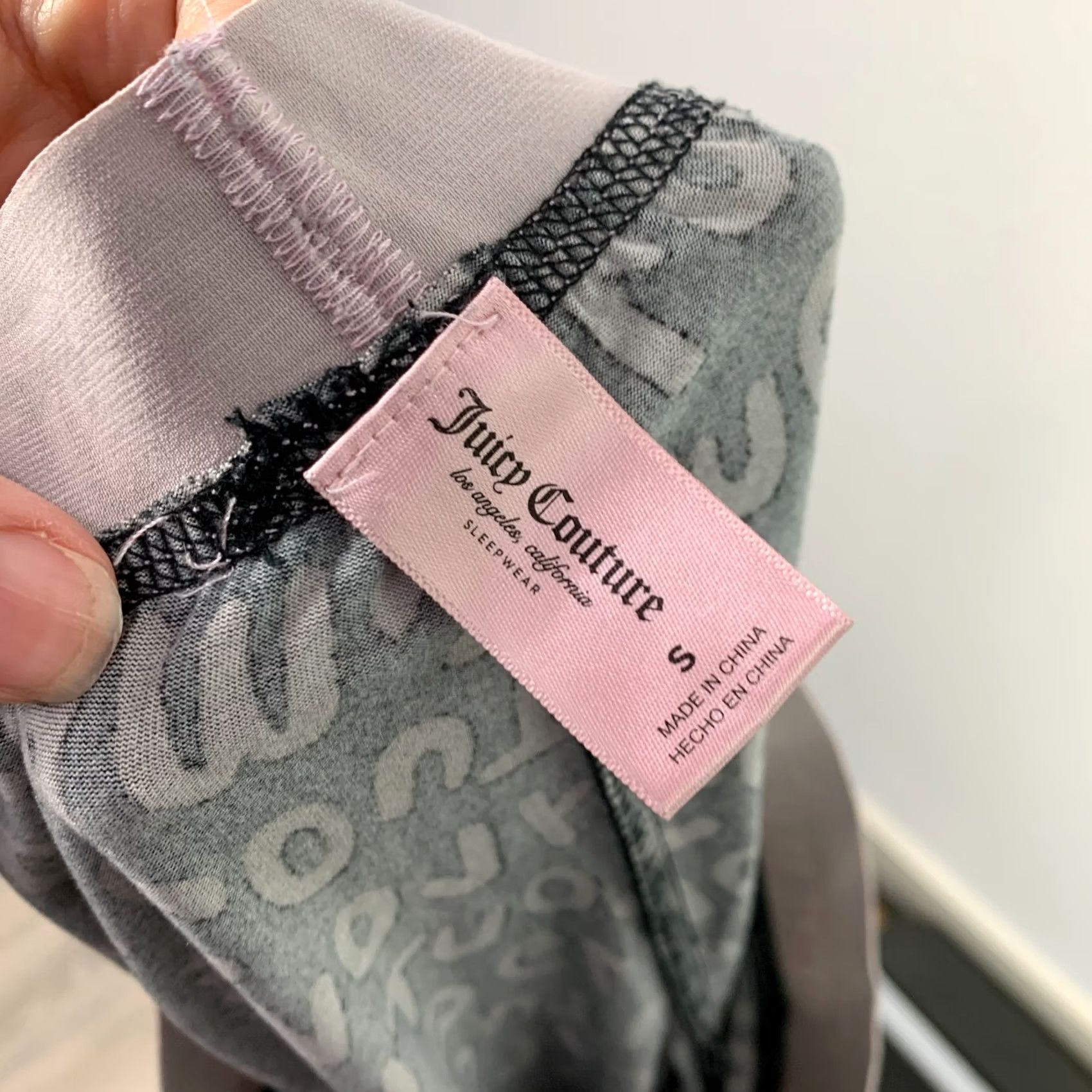 Juicy Couture Juicy Couture Black Spellout Logo Pajama Pants Sleepwear Size Small Womens Size 28" / US 6 / IT 42 - 5 Thumbnail