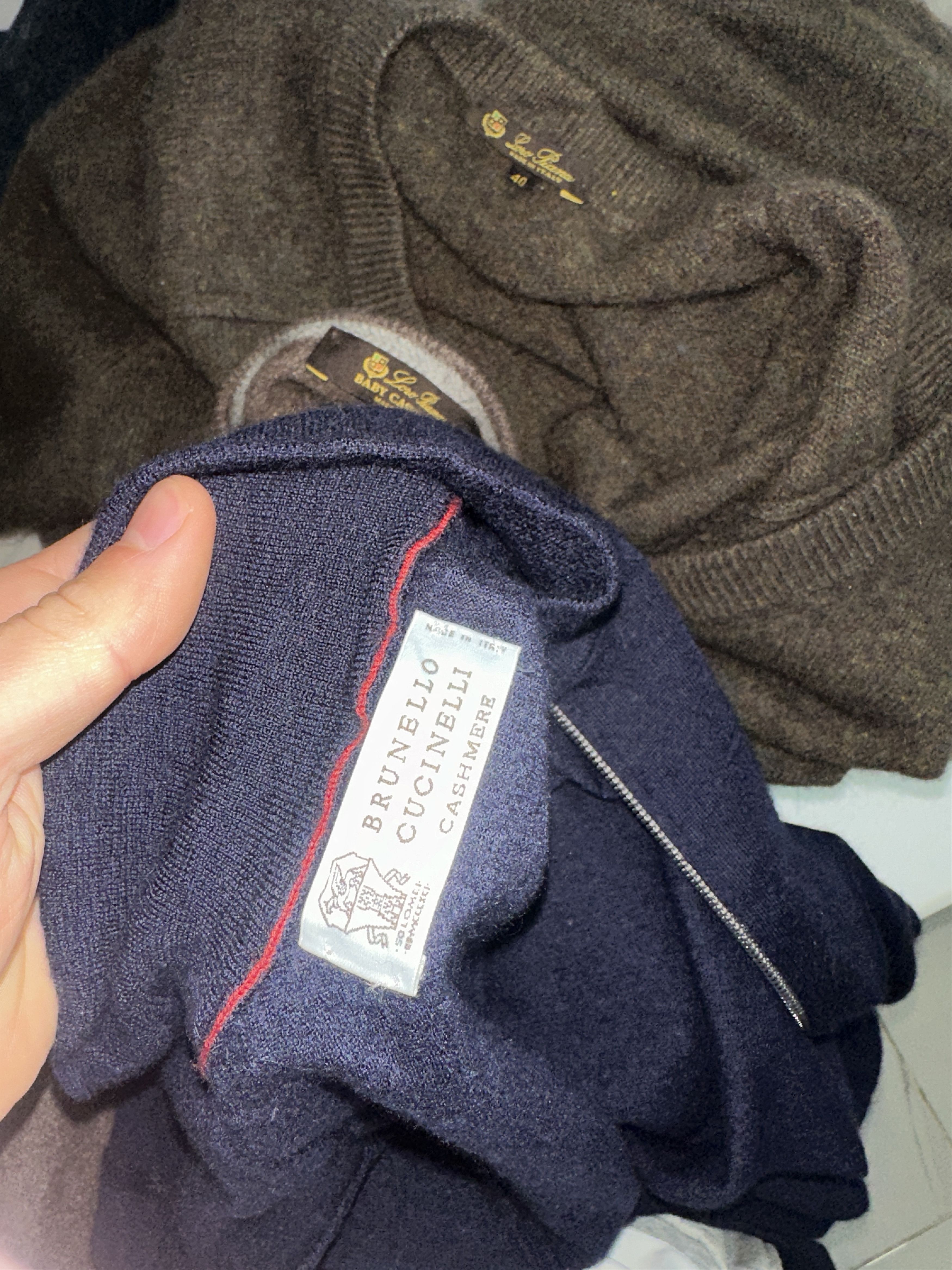 Brunello Cucinelli 1450$ Cashmere Brunello Cucinelli Full Zip Slim Size Xs S Size US XS / EU 42 / 0 - 10 Thumbnail