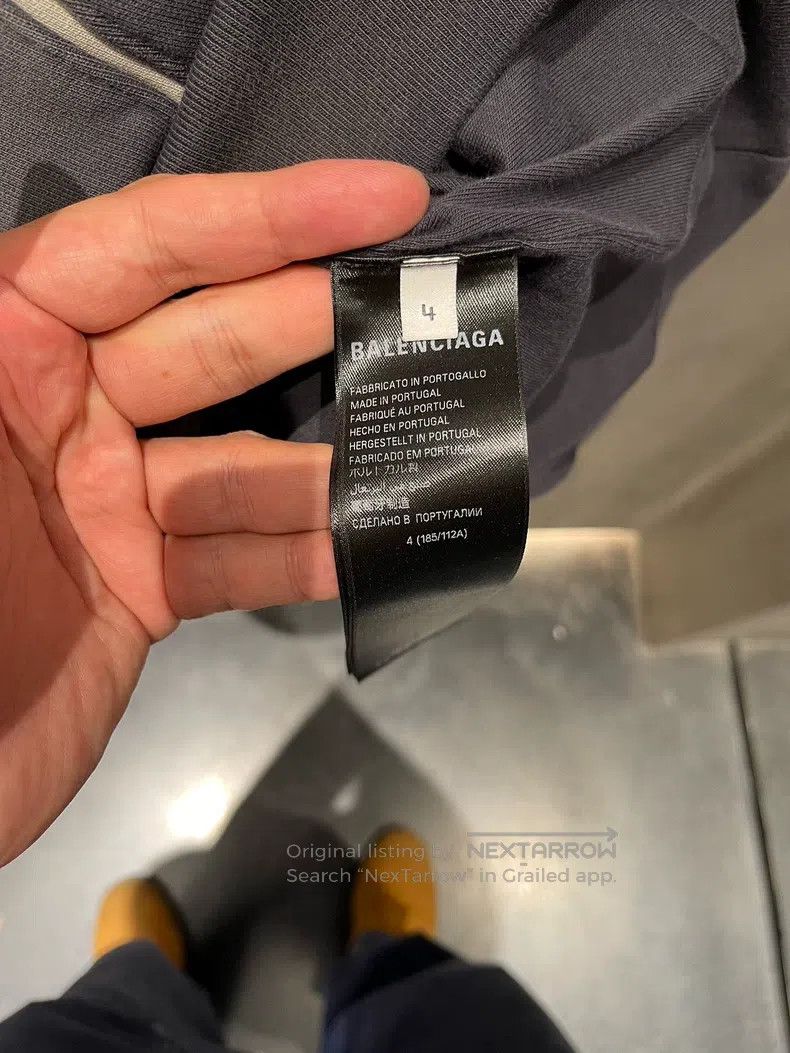 Balenciaga Balenciaga Double-ring logo track hooded sweatshirt with c Size US XL / EU 56 / 4 - 5 Thumbnail