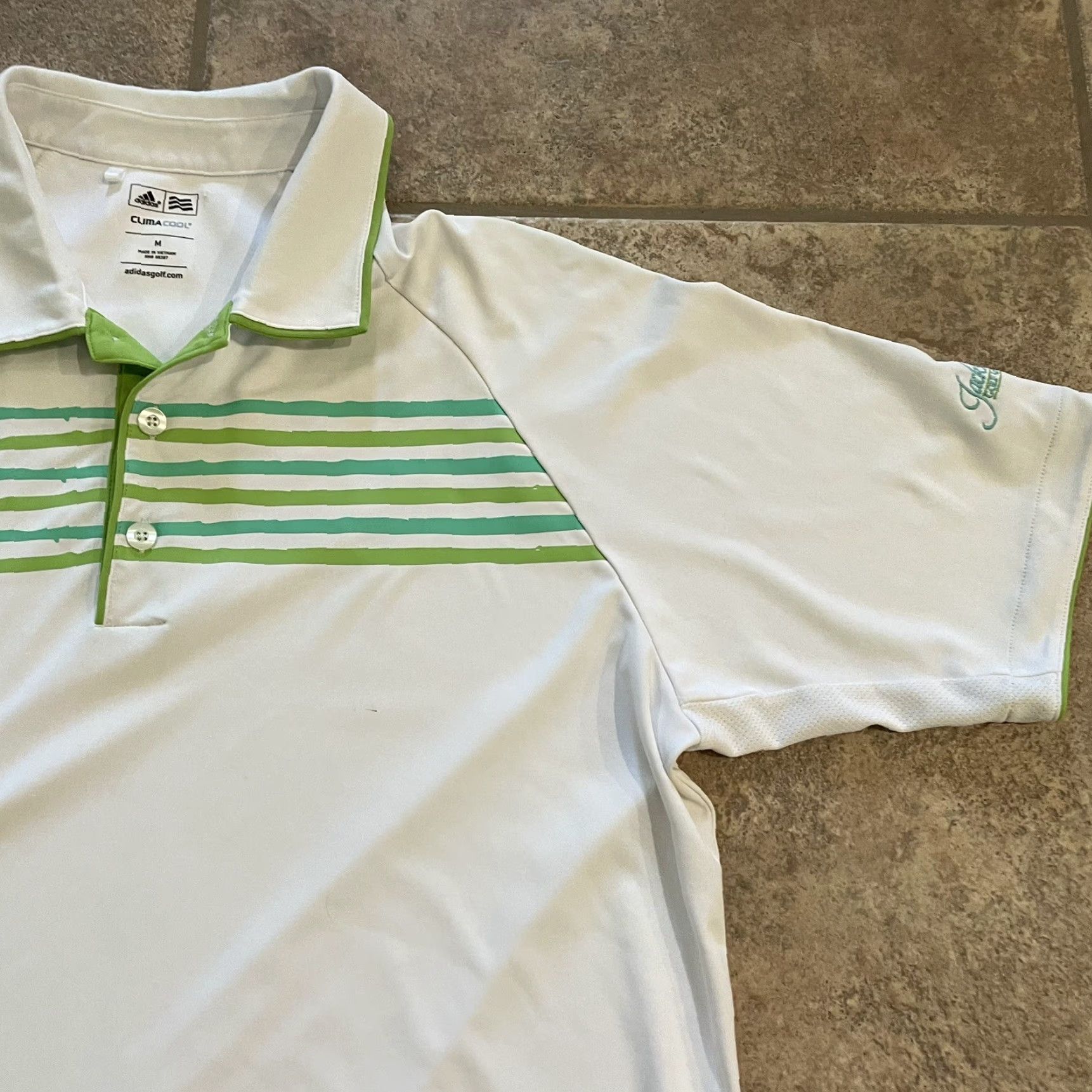 Adidas Adidas ClimaCool Polo Golf Shirt Mens M Multicolor Golf Climacool Polo Shirt M Mens Size US M / EU 48-50 / 2 - 2 Thumbnail