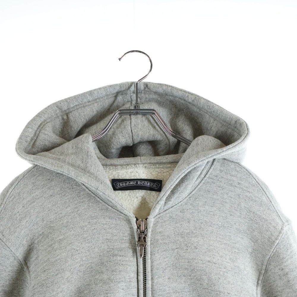 Chrome Hearts Chrome Hearts Cross Patch Double Zip Hoodie Gray Size US S / EU 44-46 / 1 - 3 Thumbnail