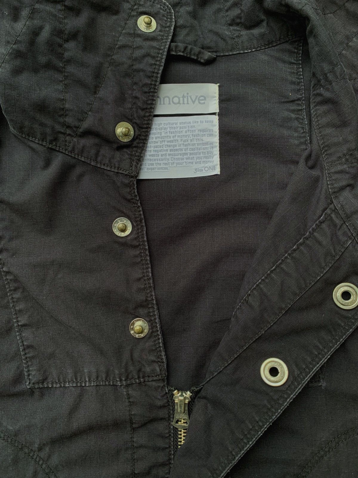 Nonnative nonnative ripstop funnel neck military jacket Size US L / EU 52-54 / 3 - 9 Thumbnail