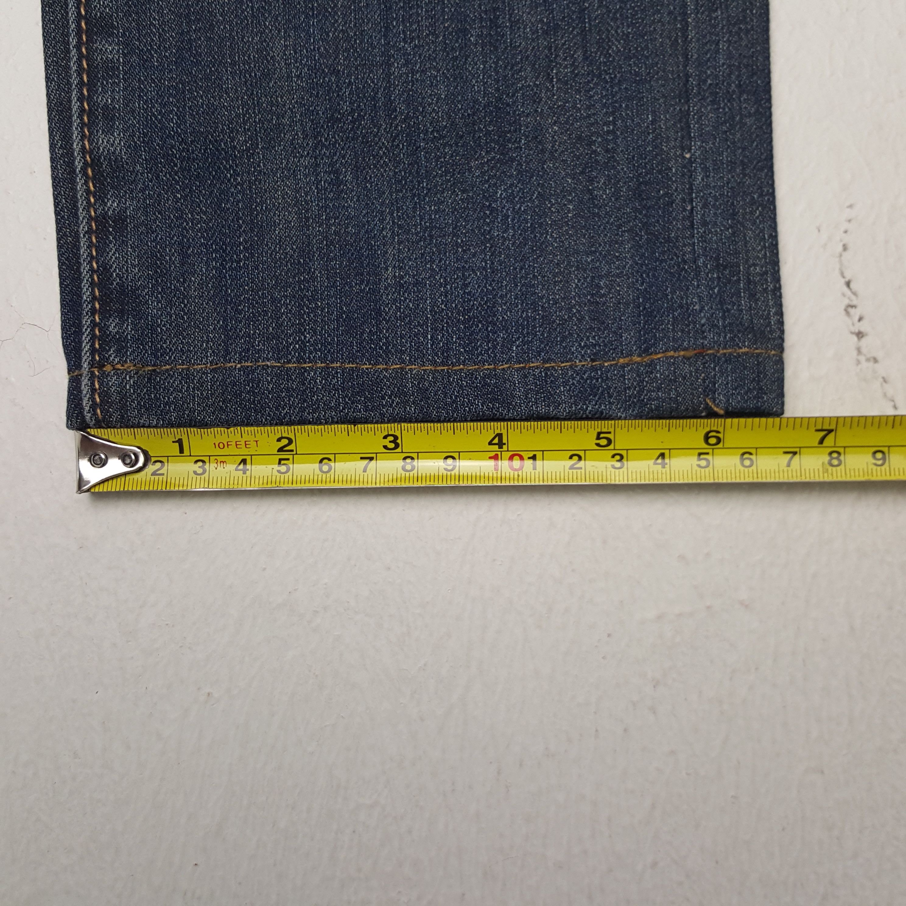 Christian Audigier × Vintage Vintage Christian Audigier Custom Art Logo Denim Jeans Size US 30 / EU 46 - 11 Thumbnail