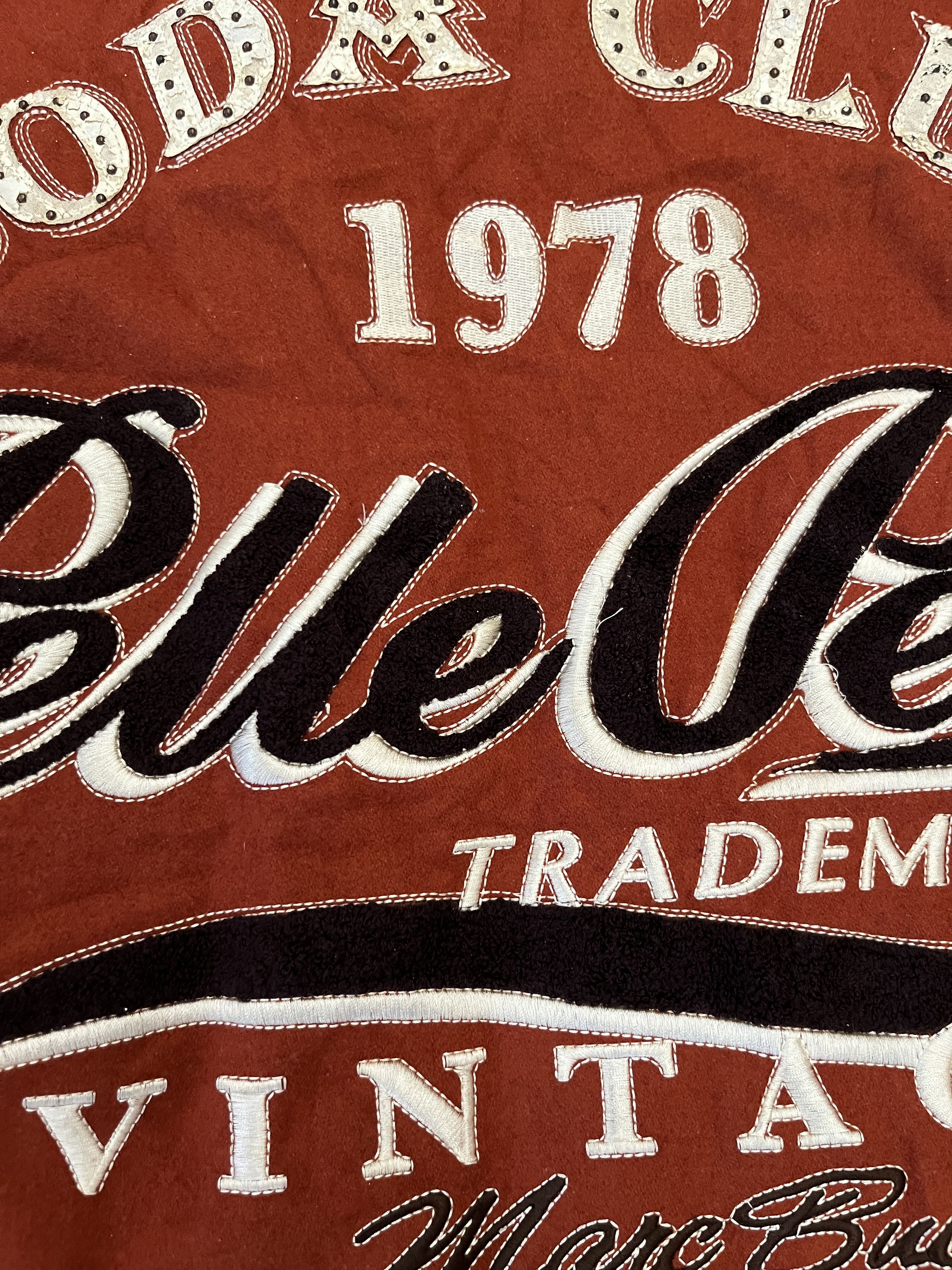 Pelle Pelle Vintage 90s Pelle Pelle Soda Club Varsity Jacket 4XL Size US XXL / EU 58 / 5 - 9 Thumbnail