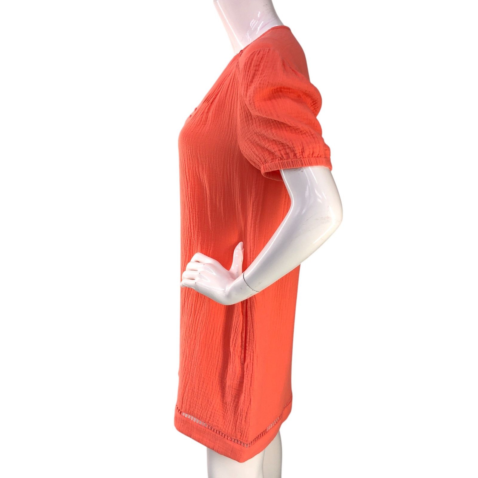 UNTUCKit Untuckit For Her Womens Size S Dress Kasey Gauze Coral Size S / US 4 / IT 40 - 5 Thumbnail