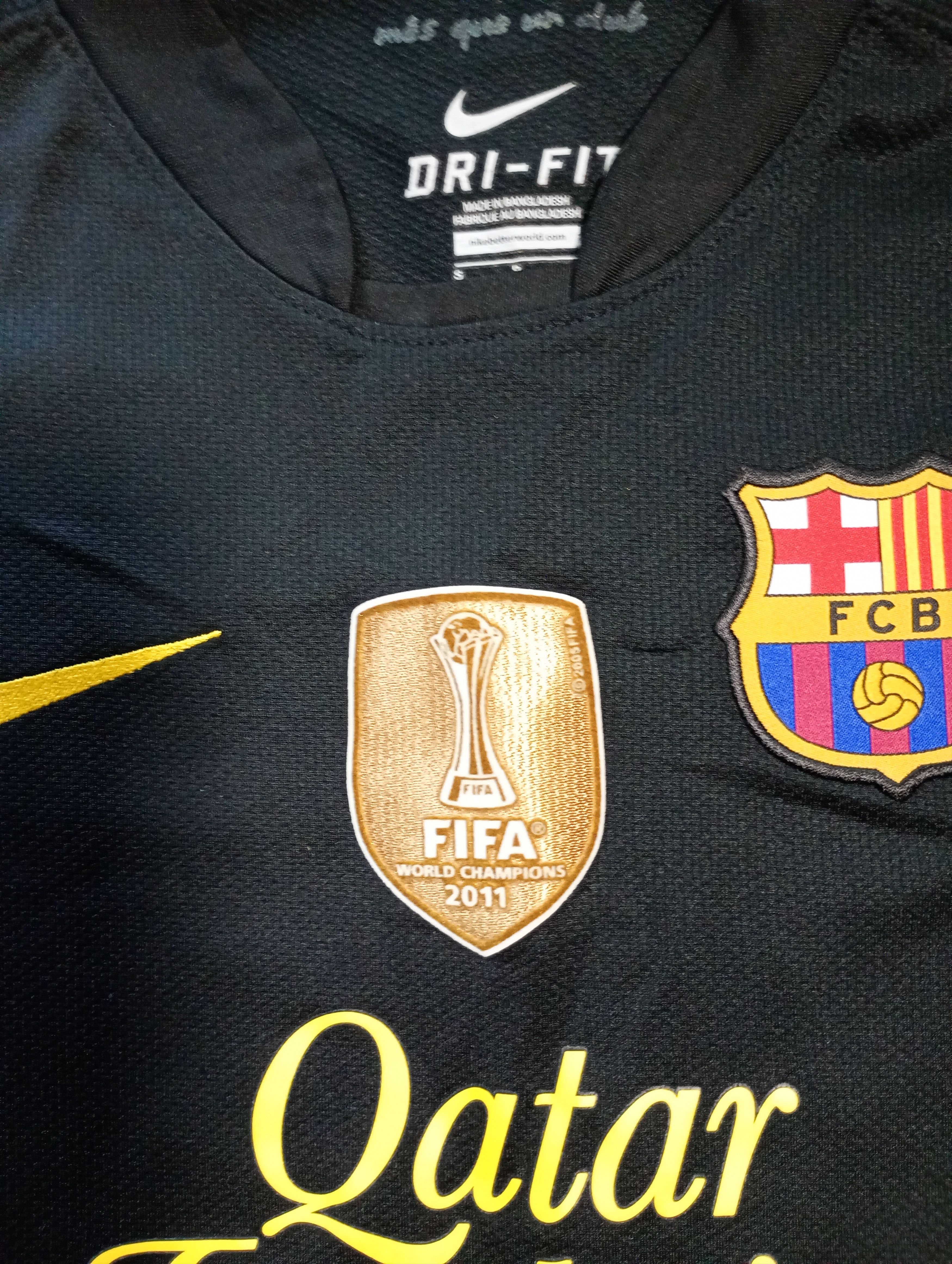 Nike Nike Barcelona FC Away Jersey 10 Messi 2011-2012 Size US S / EU 44-46 / 1 - 10 Thumbnail