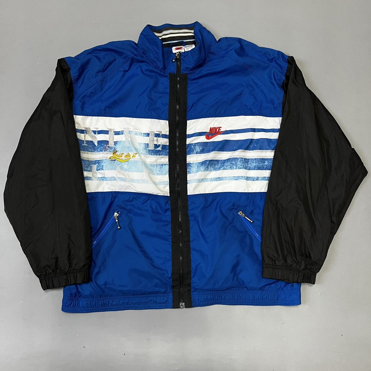 Nike × Vintage Vintage Nike USA Just Do It jacket y2k 90s Size US XL / EU 56 / 4 - 1 Thumbnail