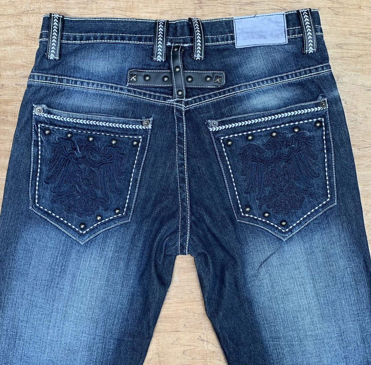 Other Black Carpet Baggy Denim Pants Size US 34 / EU 50 - 12 Thumbnail
