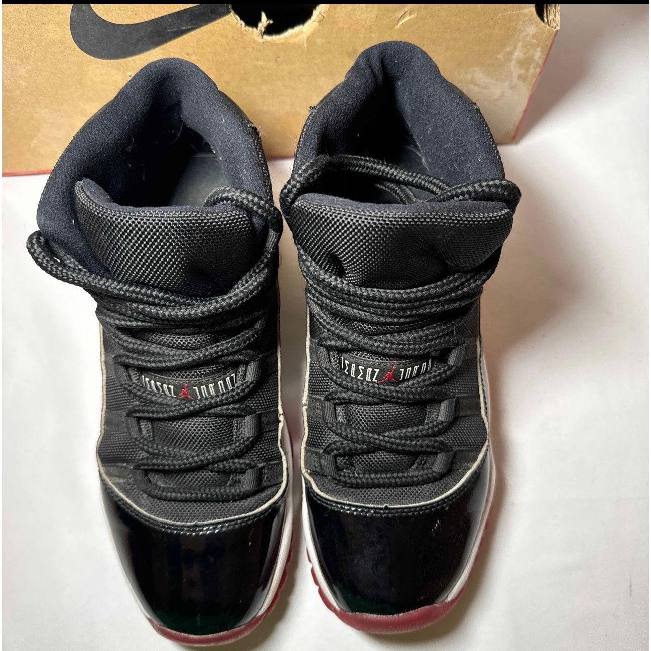 Jordan Brand × Nike Size 7 - Nike Air Jordan 11 Retro GS Bred 2019 Men's Shoes Size US 7 / EU 40 - 4 Thumbnail