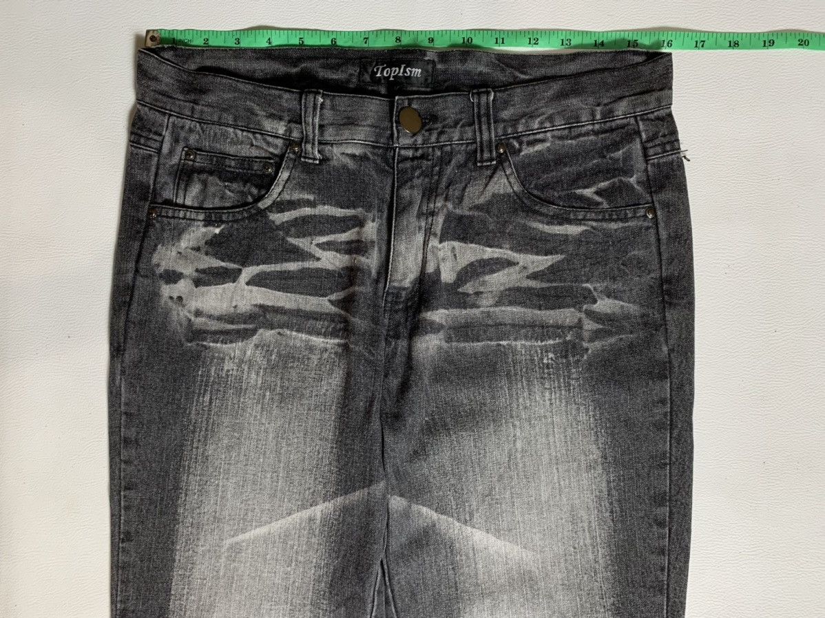 Beauty Beast 💥BINDING OFFER💥Japanese Topism Washed Bootcut Denim Pants Size US 32 / EU 48 - 9 Thumbnail