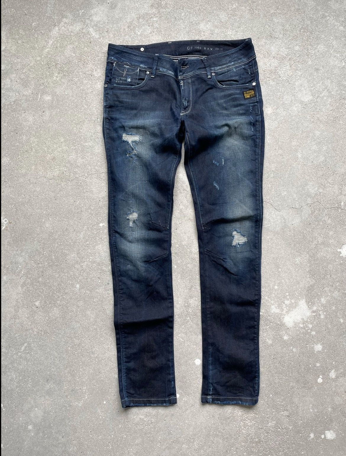 G-Star Vintage gstar raw stacked jeans Size US 31 - 5 Thumbnail