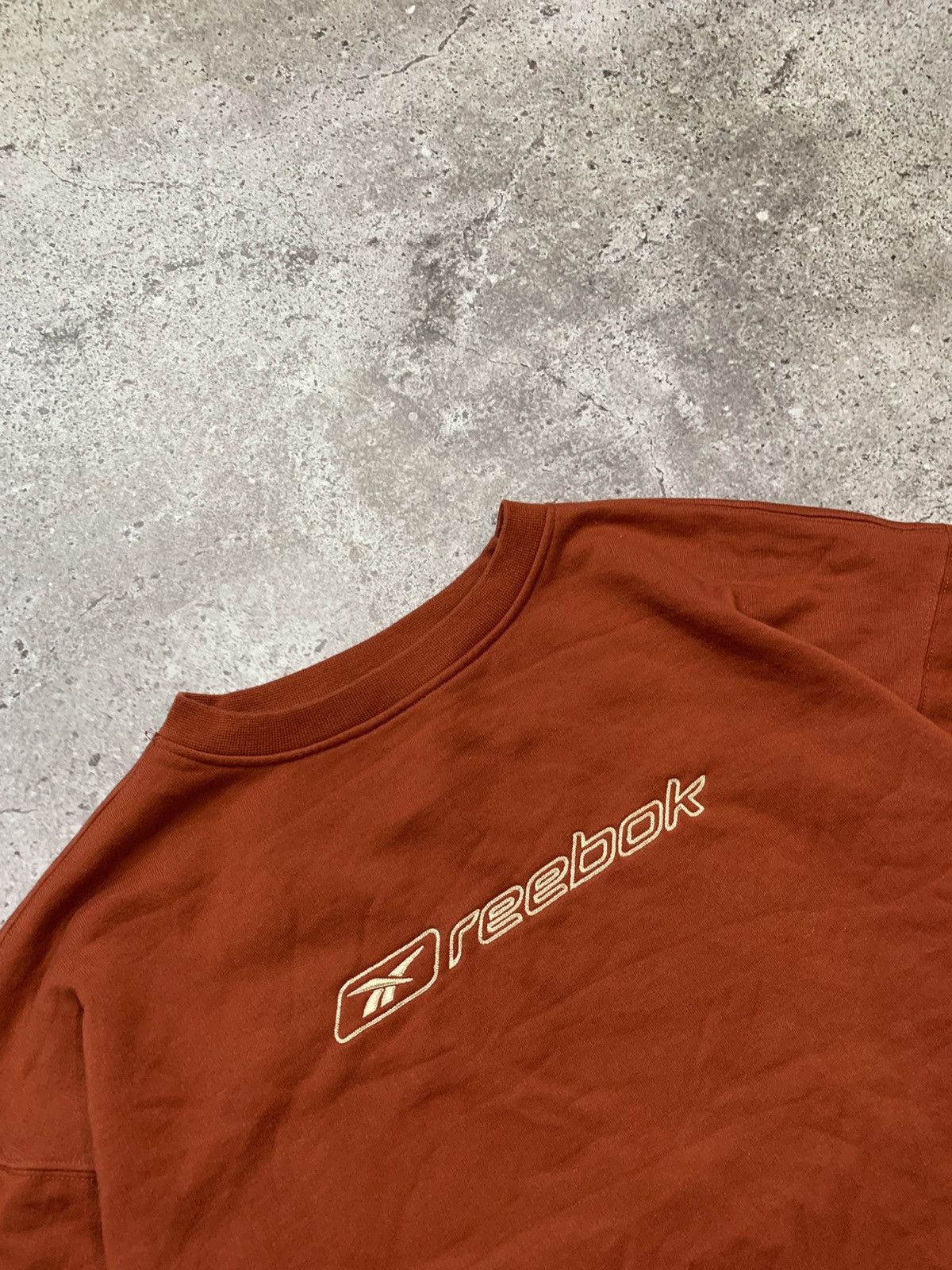 Russell Athletic × Vintage 90s Reebok Athletic Basic Crewneck Sweatshirt Size US XL / EU 56 / 4 - 2 Thumbnail