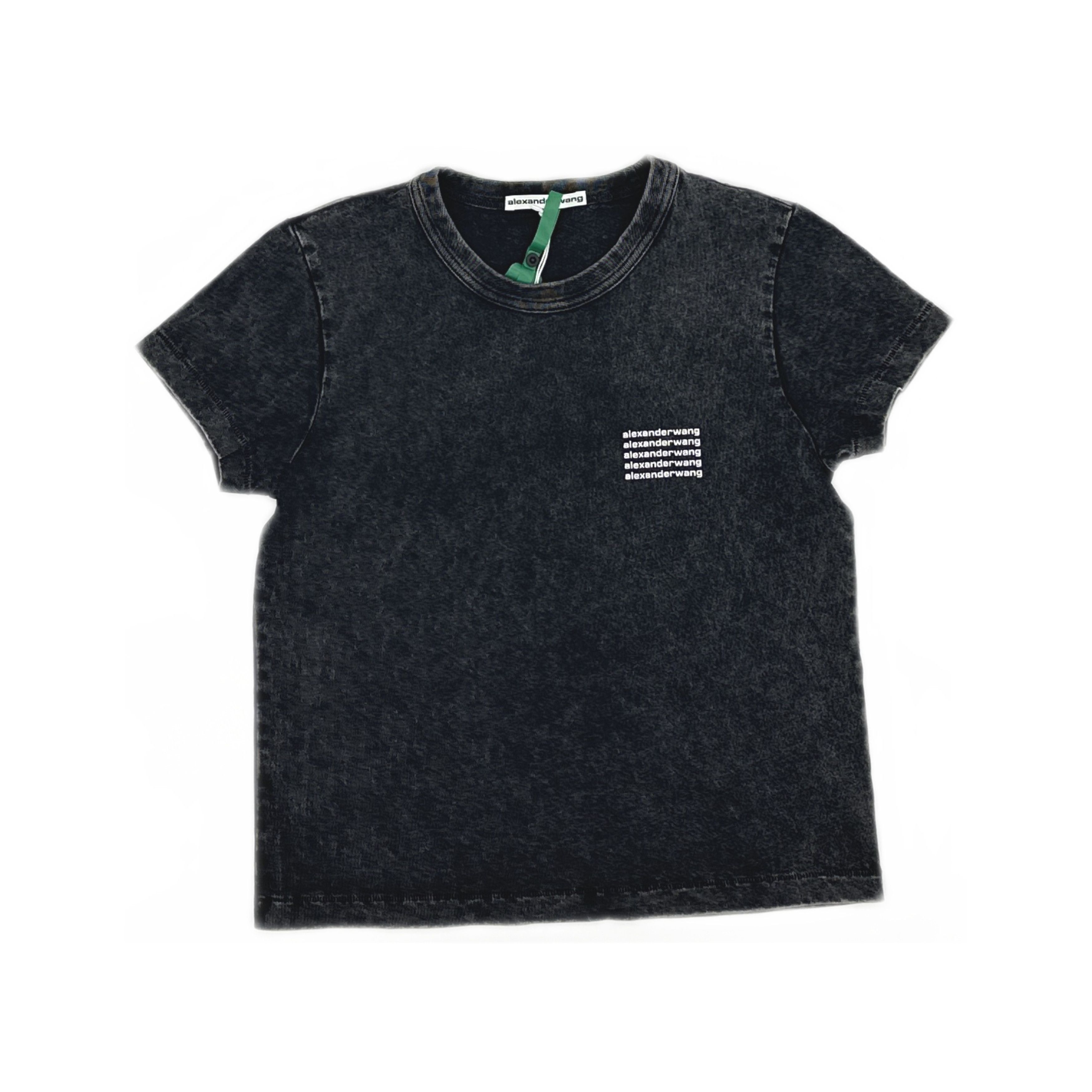 Alexander Wang Alexander Wang Acid Wash Logo T-Shirt Size XS Size XS / US 0-2 / IT 36-38 - 1 Thumbnail