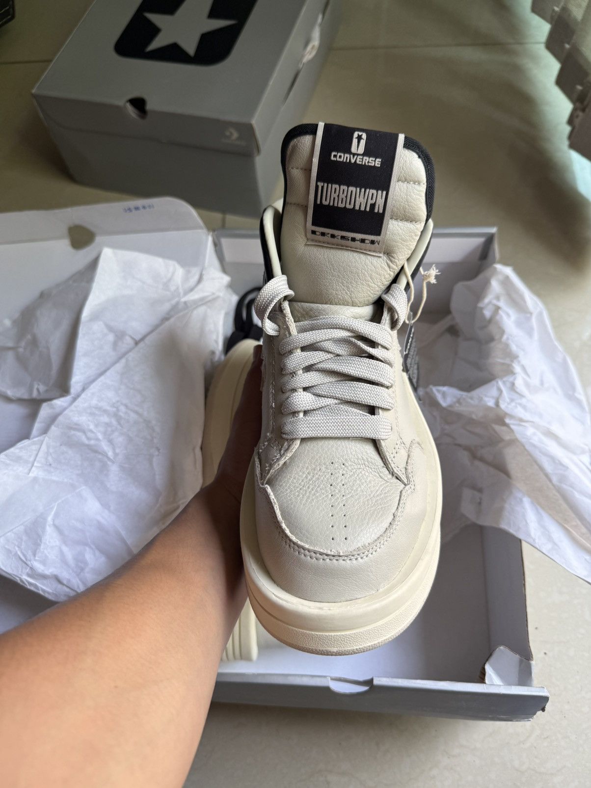 Converse × Rick Owens Drkshdw Rick owens x converse UNDER Size US 5.5 / EU 38 - 4 Thumbnail