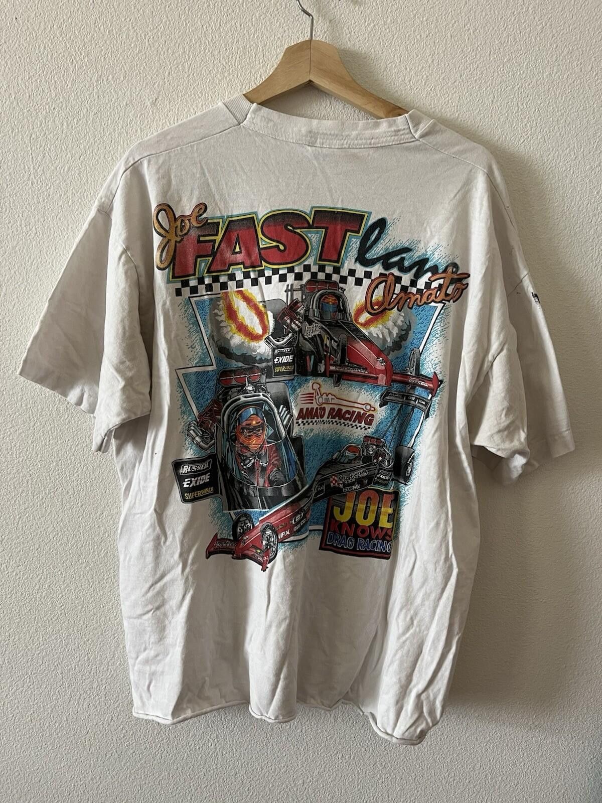 Fruit Of The Loom VTG Joe Amato NHRA Top Fuel Dragster Tee XXL USA⁠ Size ONE SIZE - 6 Thumbnail