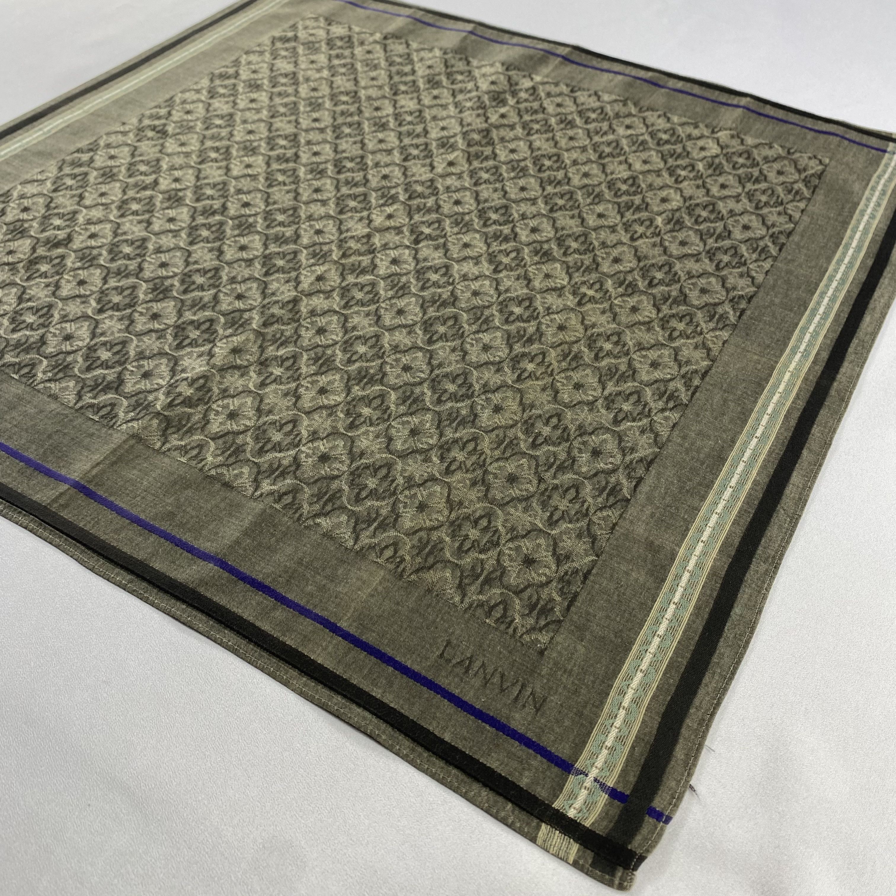 Lanvin × Vintage Lanvin Bandana/ Handkerchief / Neckerchief-P1286 Size ONE SIZE - 2 Thumbnail