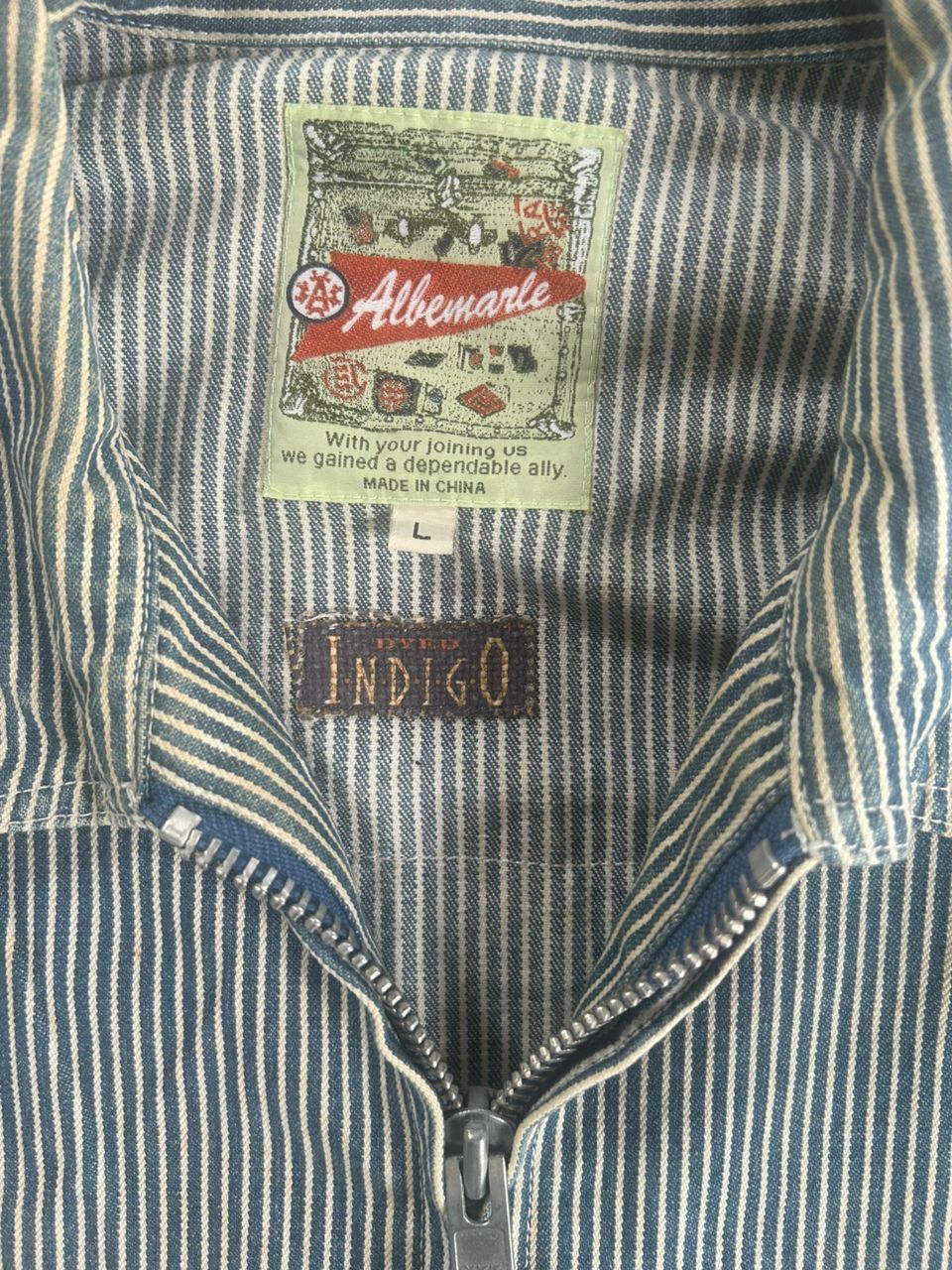 Indigo × Japanese Brand × Vintage Vintage Albemabl Size US L / EU 52-54 / 3 - 7 Thumbnail