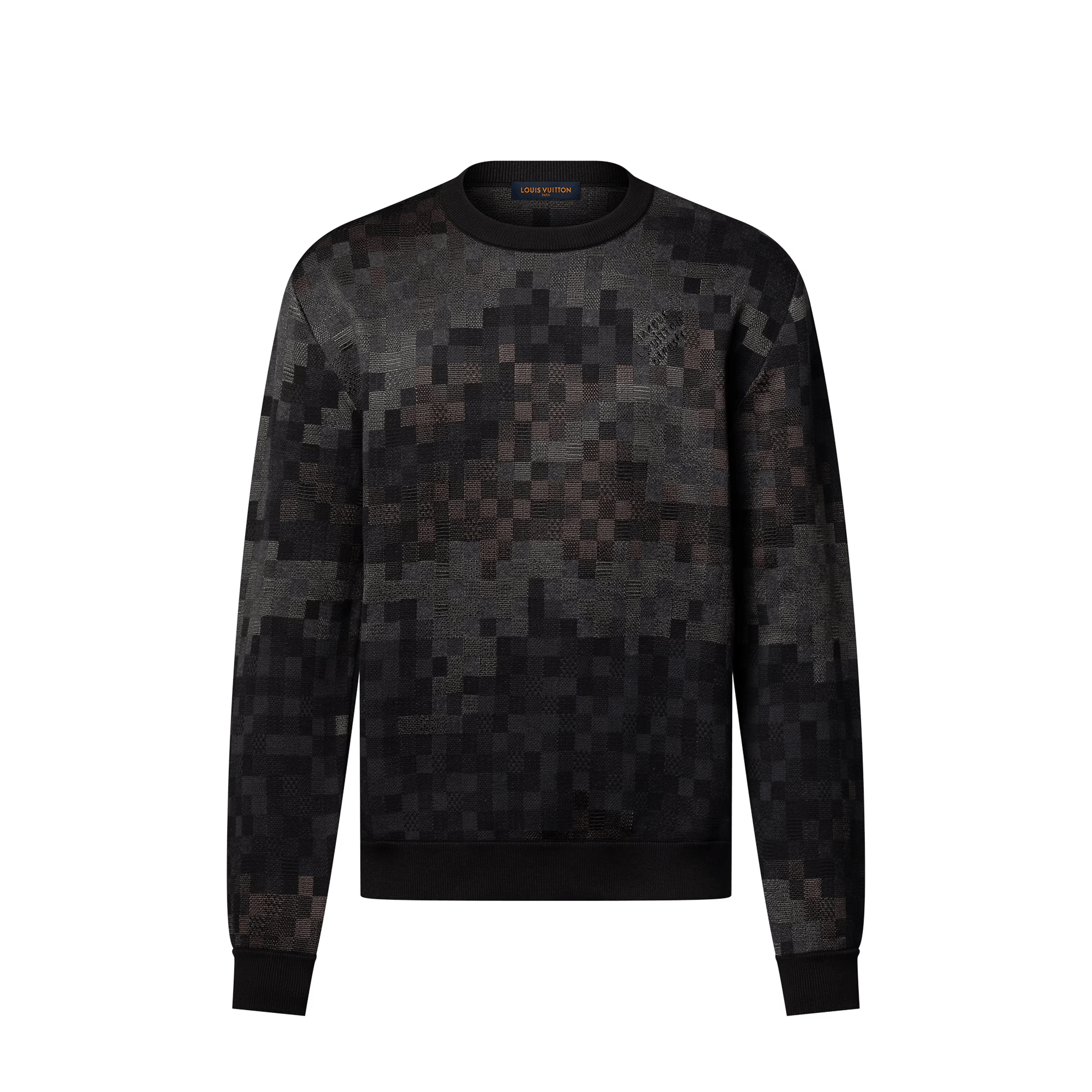 Louis Vuitton Damoflage Jacquard Jumper Size US XL / EU 56 / 4 - 4 Thumbnail