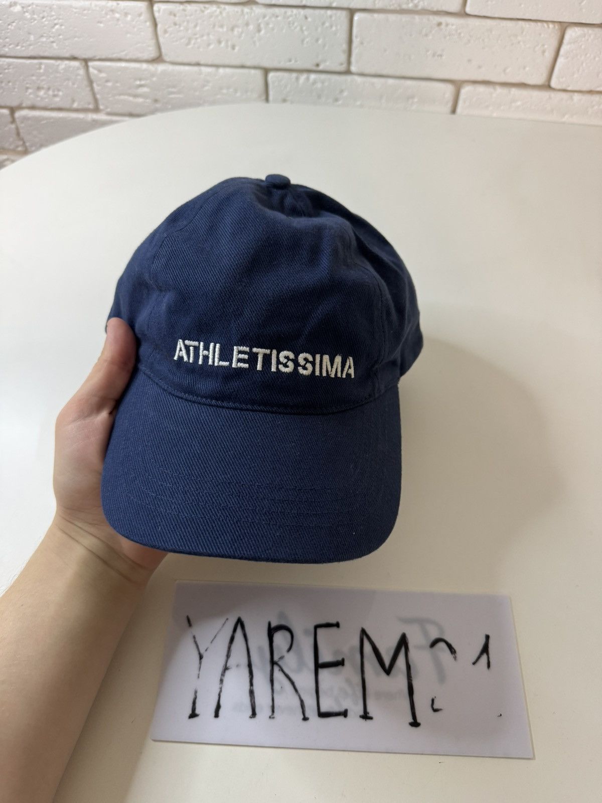 Vintage Nike Athletissima vintage cap hat Size ONE SIZE - 2 Thumbnail