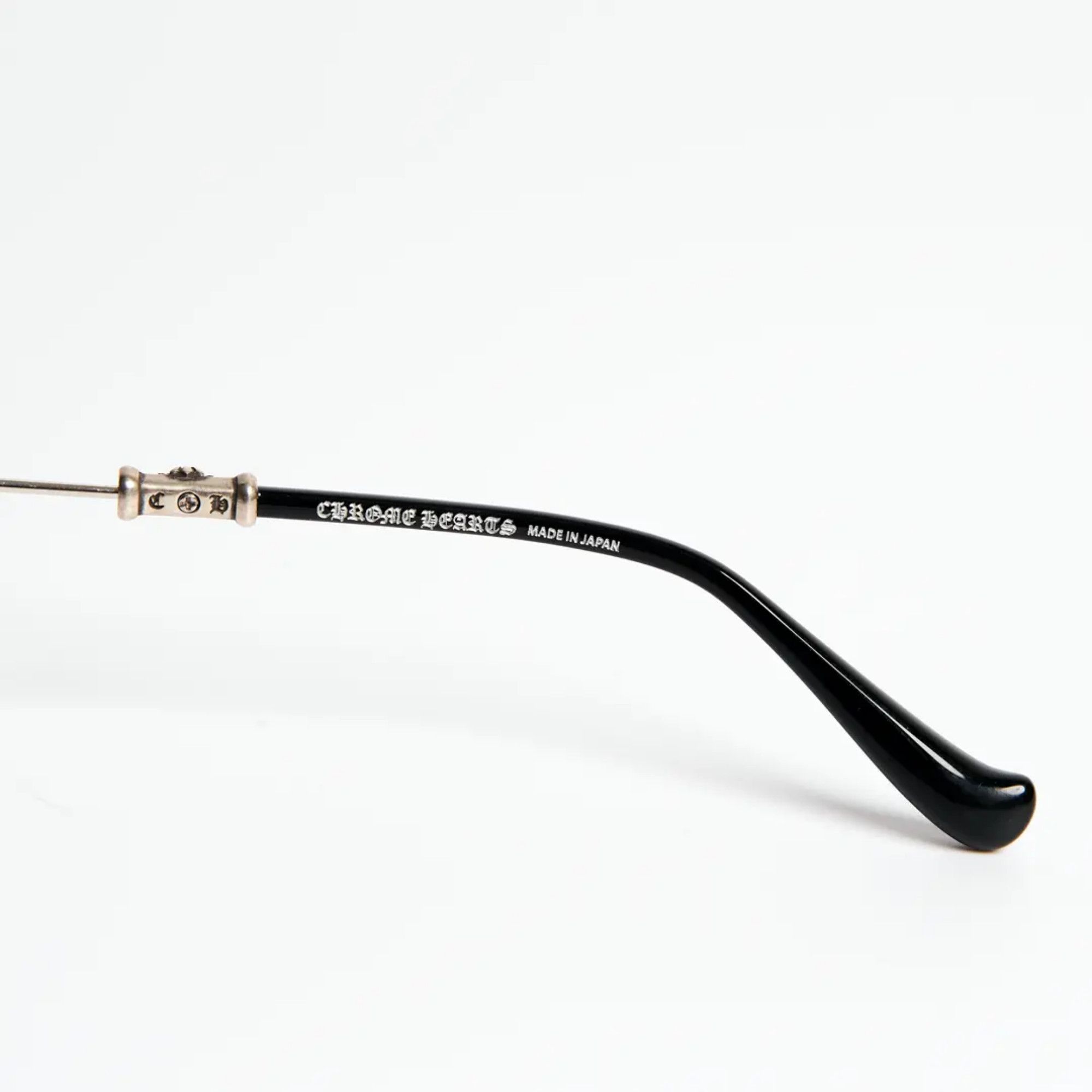 Chrome Hearts CHROME HEARTS PILLS III SHINY SILVER BLACK SUNGLASSES Size ONE SIZE - 6 Thumbnail