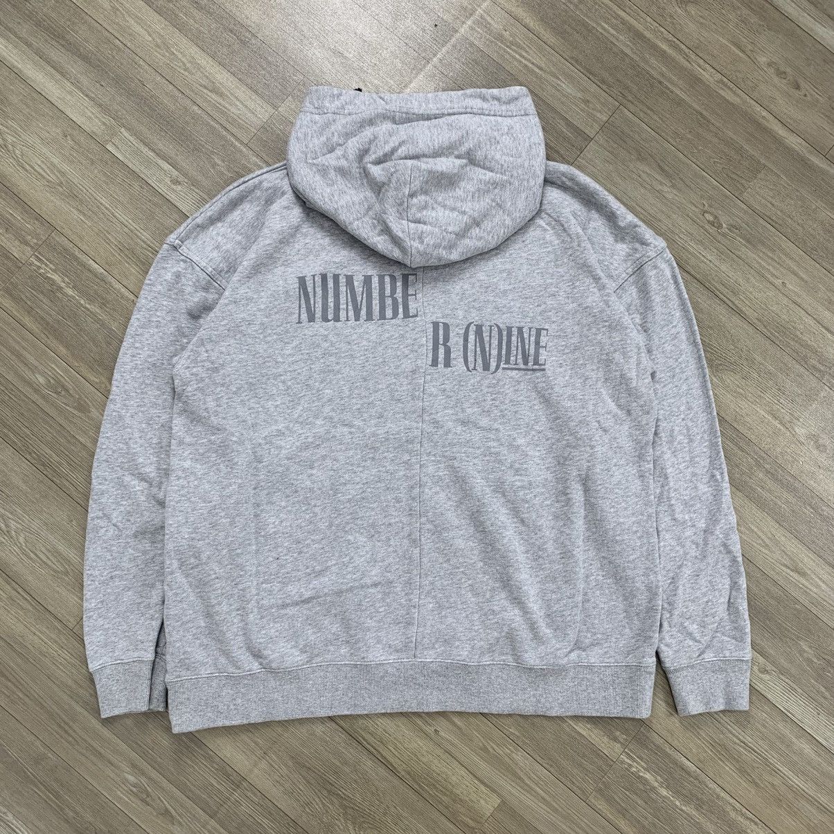 Number (N)ine Vintage Number (N)ine Denim Music Spell Out Grey Hoodie Size US M / EU 48-50 / 2 - 1 Thumbnail