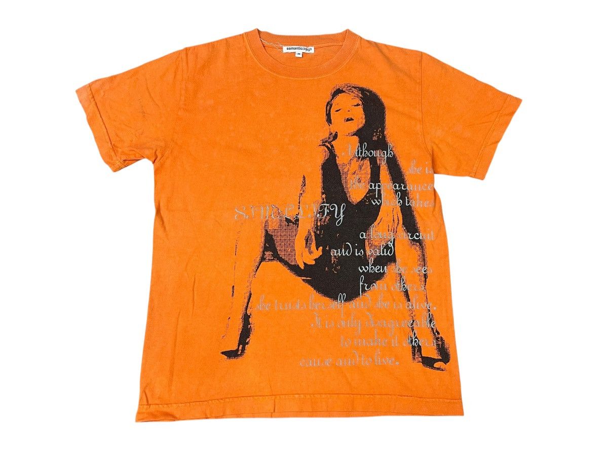 semanticdesign Semanticdesign Big Logo Tshirt Streetwear Size US M / EU 48-50 / 2 - 1 Thumbnail