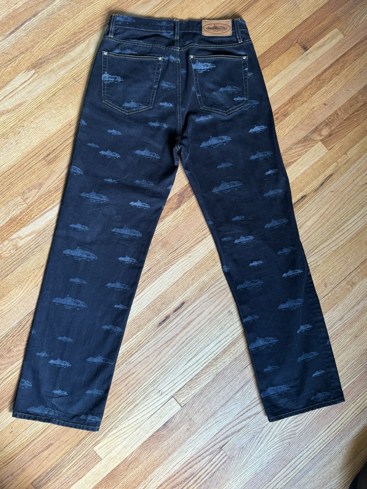 Corteiz Corteiz Alcatraz Baggy Denim Black Size US 32 / EU 48 - 2 Thumbnail