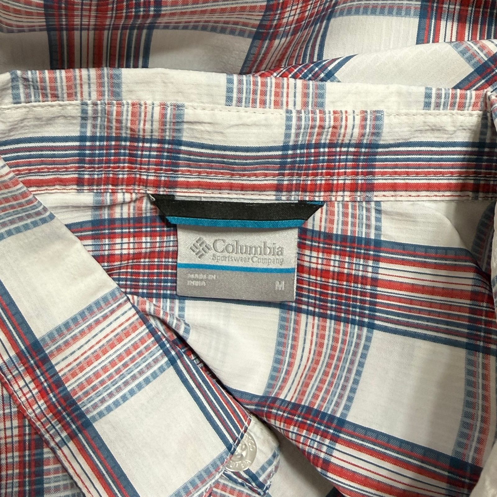 Columbia Columbia Short Sleeve Plaid Button-Down Shirt | Sz M Size US M / EU 48-50 / 2 - 6 Thumbnail