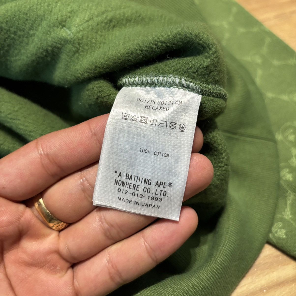 Bape Bape College Monogram Relaxed Fit Full Zip Size US M / EU 48-50 / 2 - 9 Thumbnail