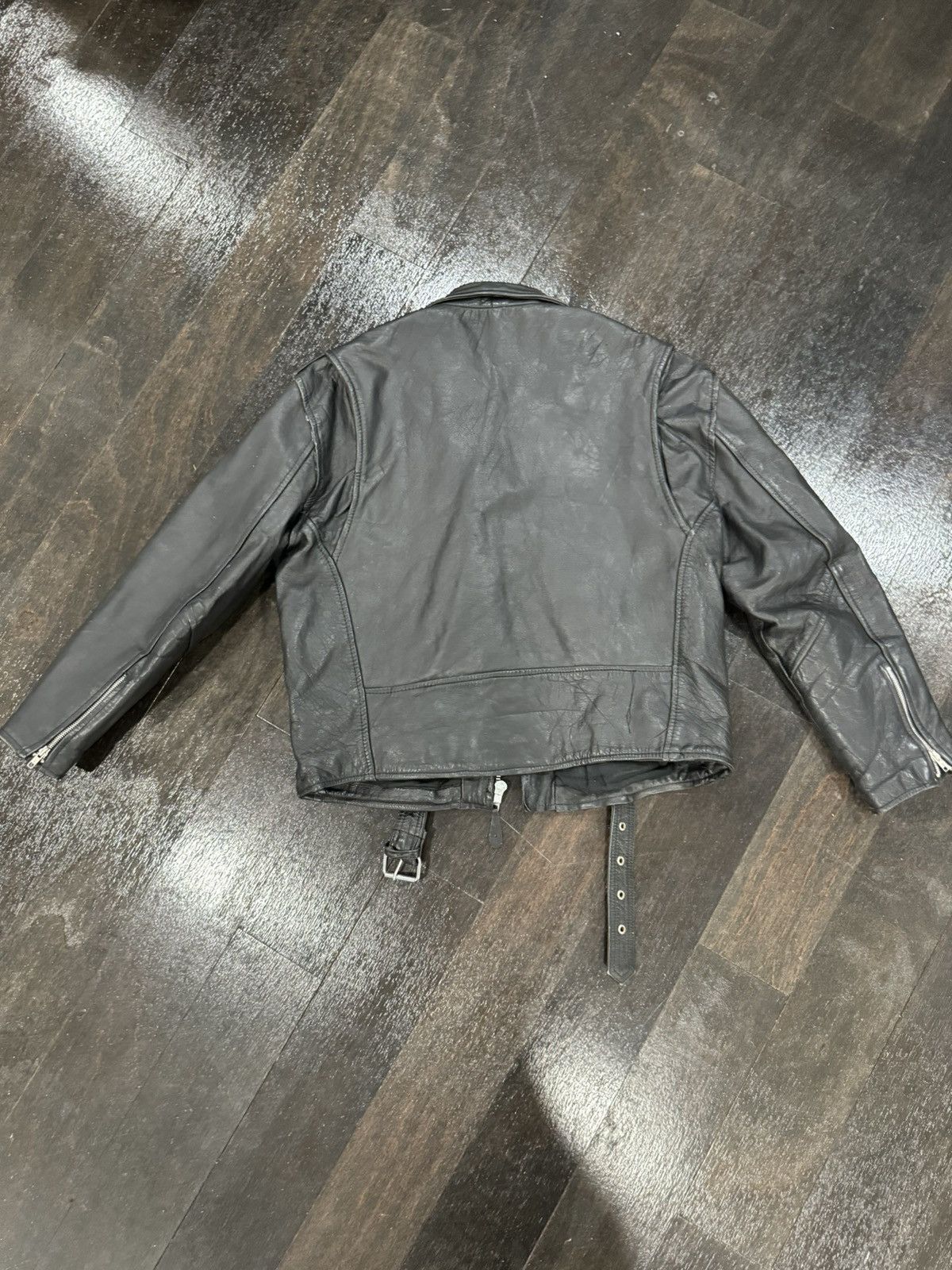 Other Genuine Cowhide Leather Jacket Size US M / EU 48-50 / 2 - 2 Thumbnail