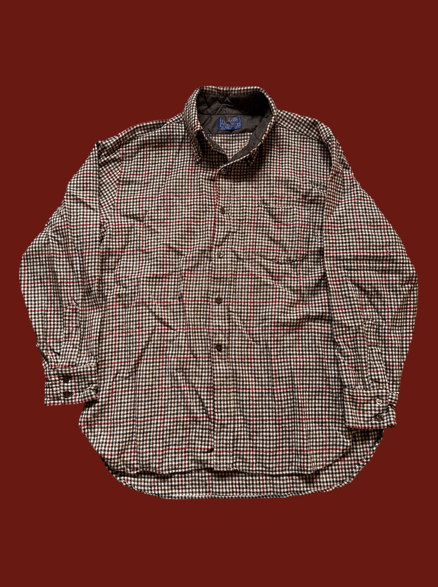 Vintage Pendleton Tartan Wool Button Up Vintage Shirt Size US XL / EU 56 / 4 - 1 Thumbnail