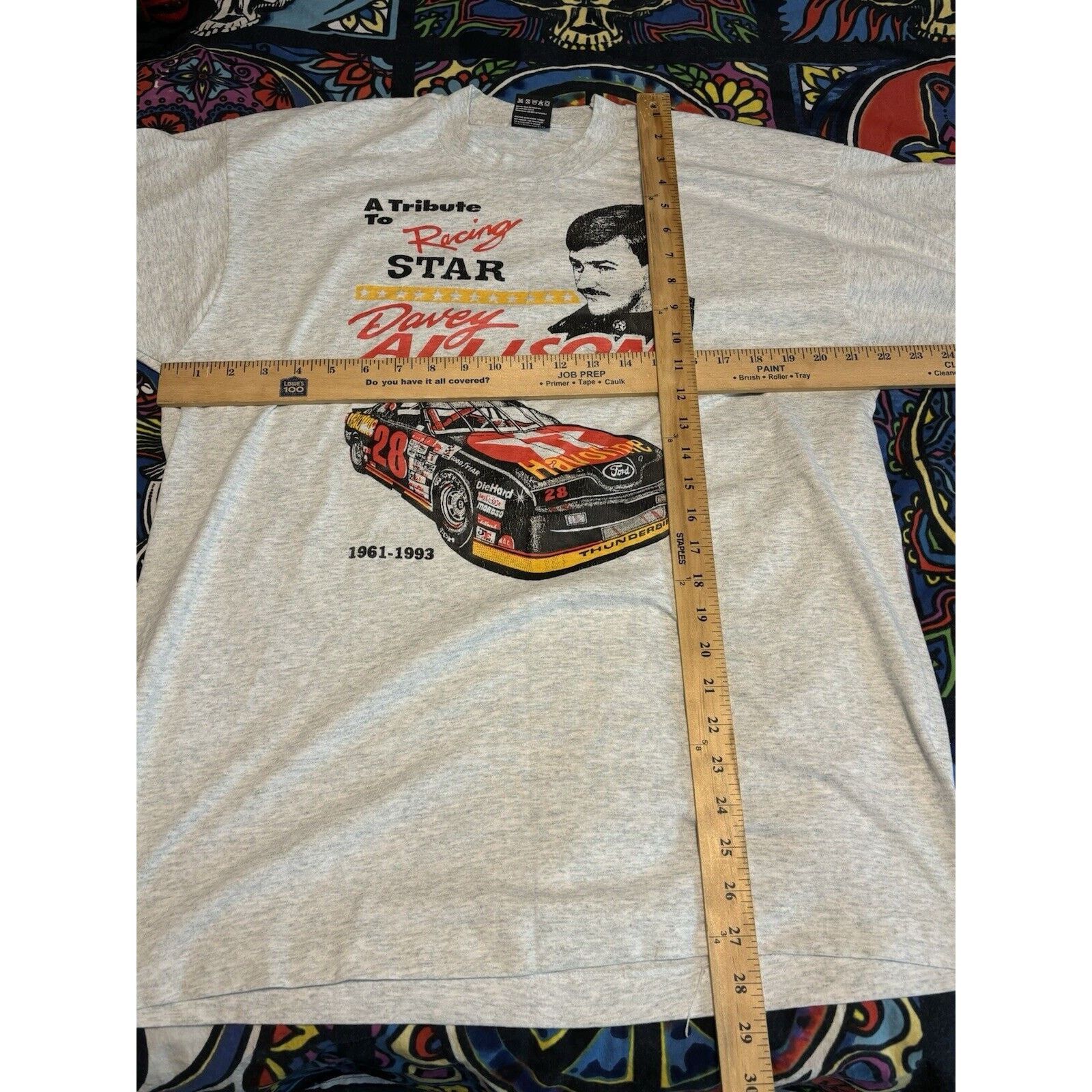 Other vintage davey alley nascar Tshirt Size Xl Grey Size US XL / EU 56 / 4 - 3 Thumbnail