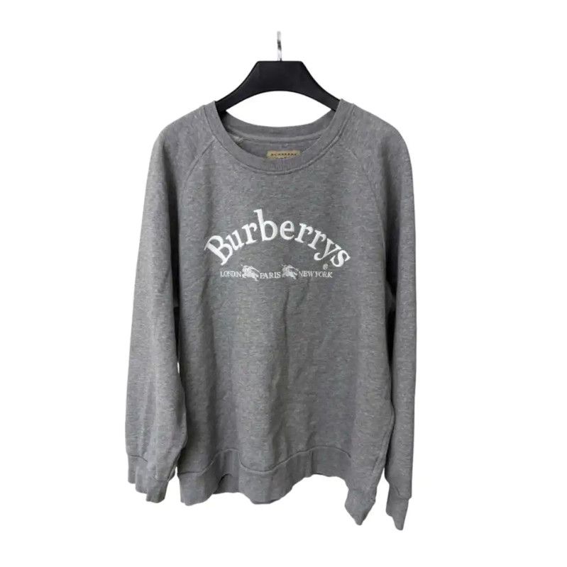 Burberry Burberry Gray Men's Sweatshirt XXL Size US XXL / EU 58 / 5 - 1 Thumbnail