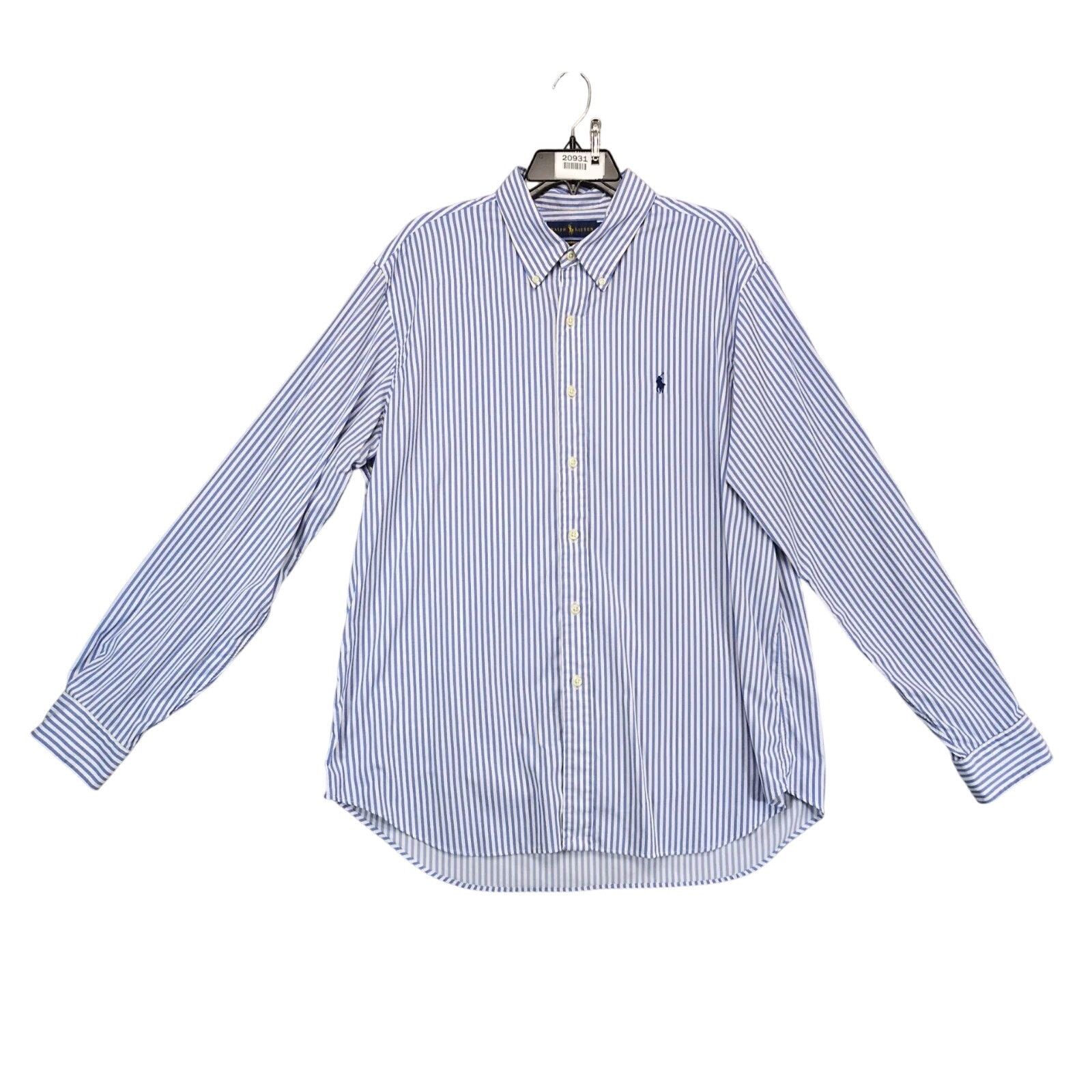 Ralph Lauren Ralph Lauren Performance Long Sleeve Button Down Shirt XL Size US XL / EU 56 / 4 - 1 Thumbnail