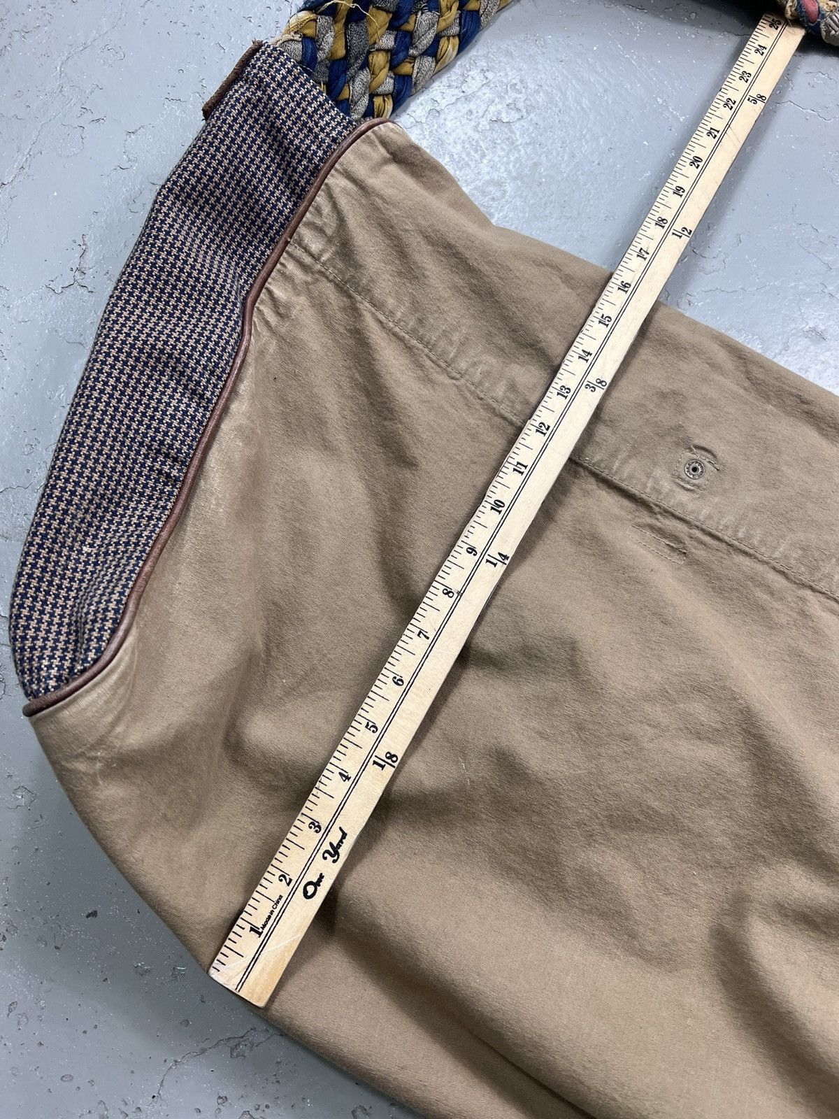 Kapital Vintage 00s Kapital Woven Strap Messenger Bag Size ONE SIZE - 7 Thumbnail