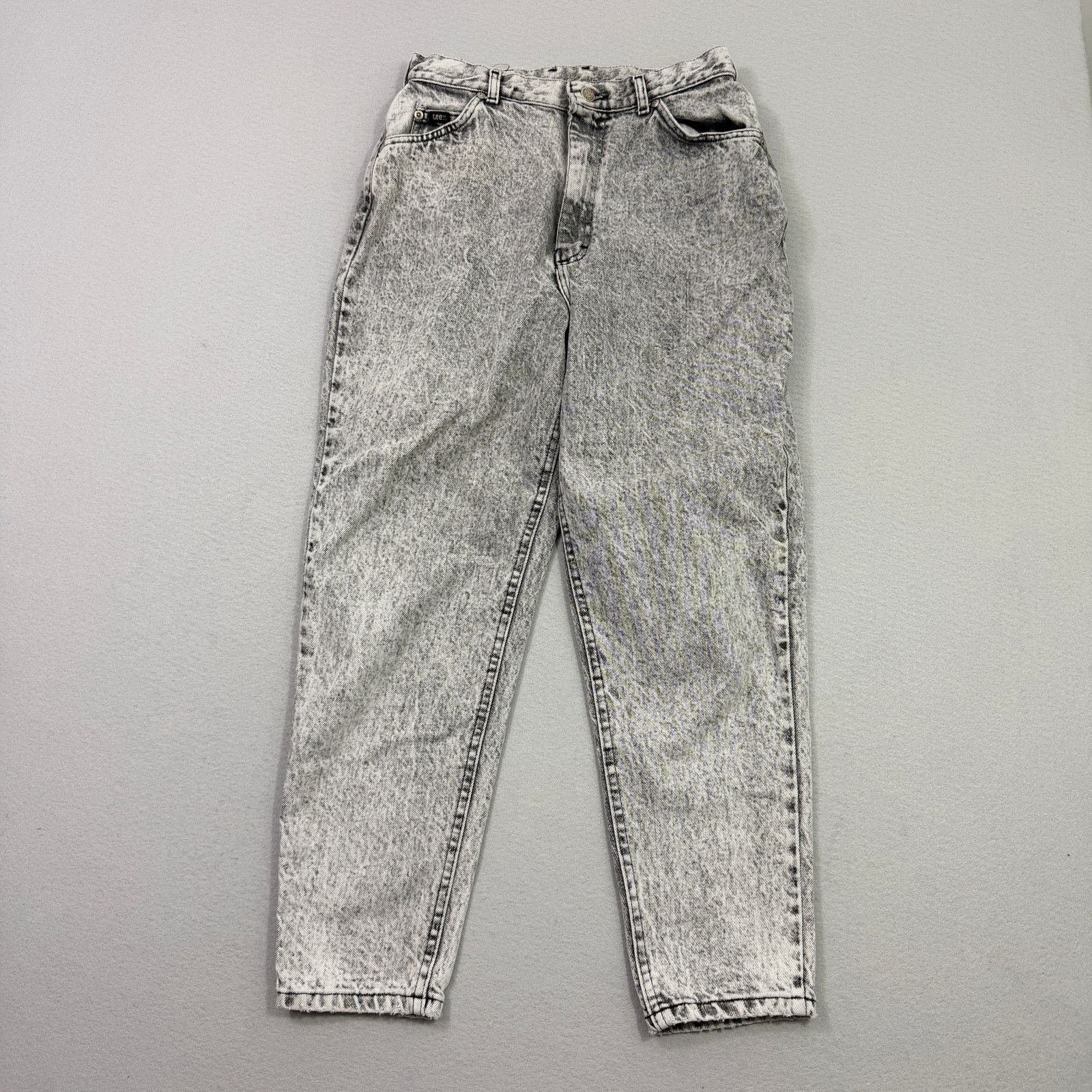 Vintage Vintage Lee Riders Jeans Women's 14 (Fits 28x27) Black White Size 36" / US 14 / IT 50 - 1 Thumbnail