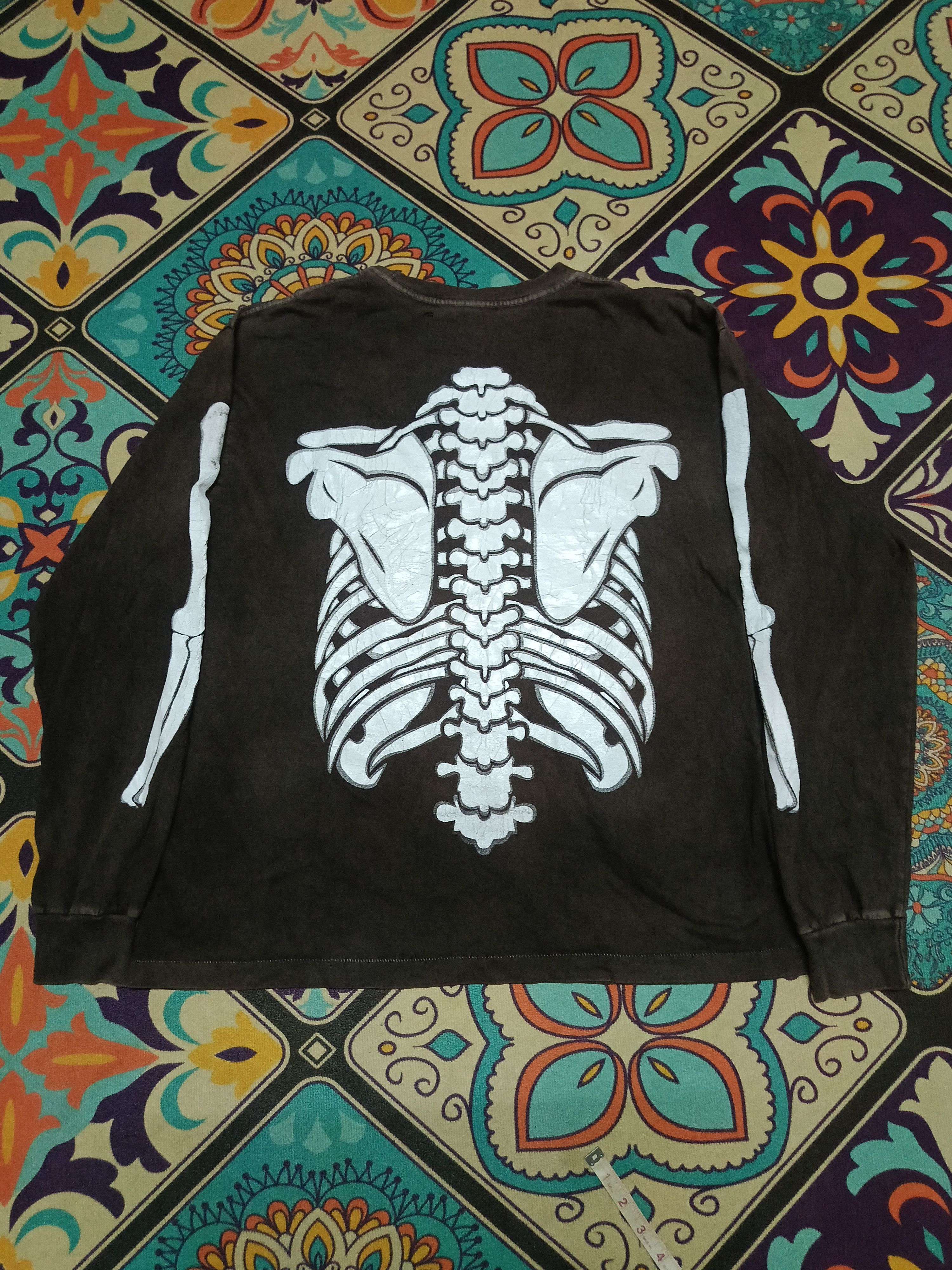 Beauty Beast Punk Distressed Skeleton Takahiro Miyashita Inspired shirt Size US XL / EU 56 / 4 - 7 Thumbnail
