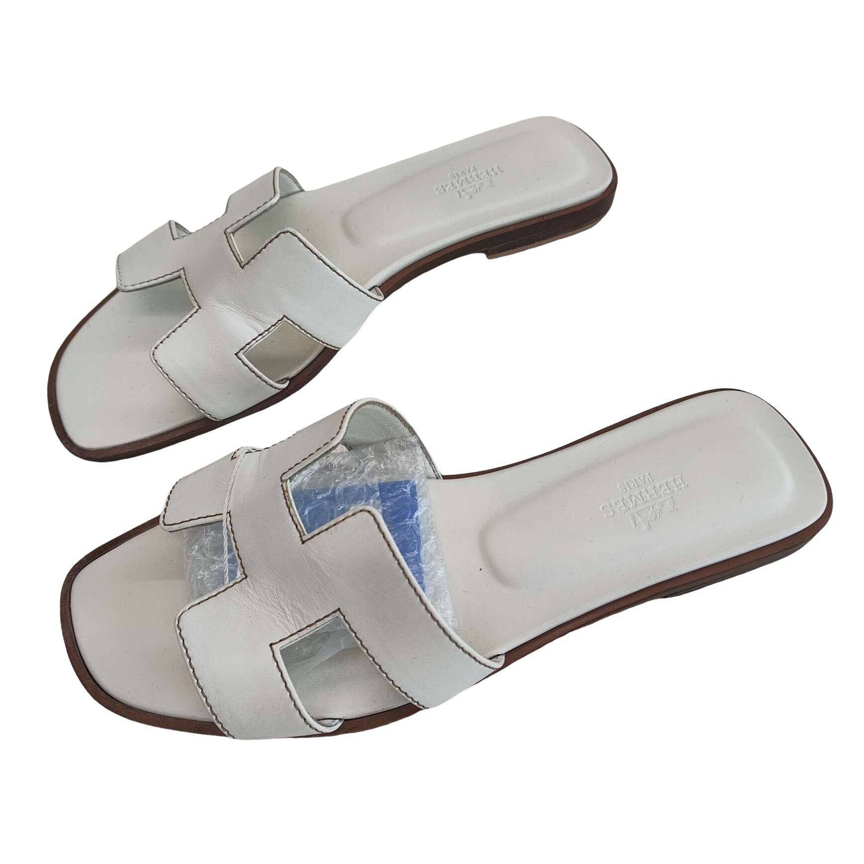 Hermes Hermès Oran Sandals Size 37.5 Size US 7.5 / IT 37.5 - 1 Thumbnail