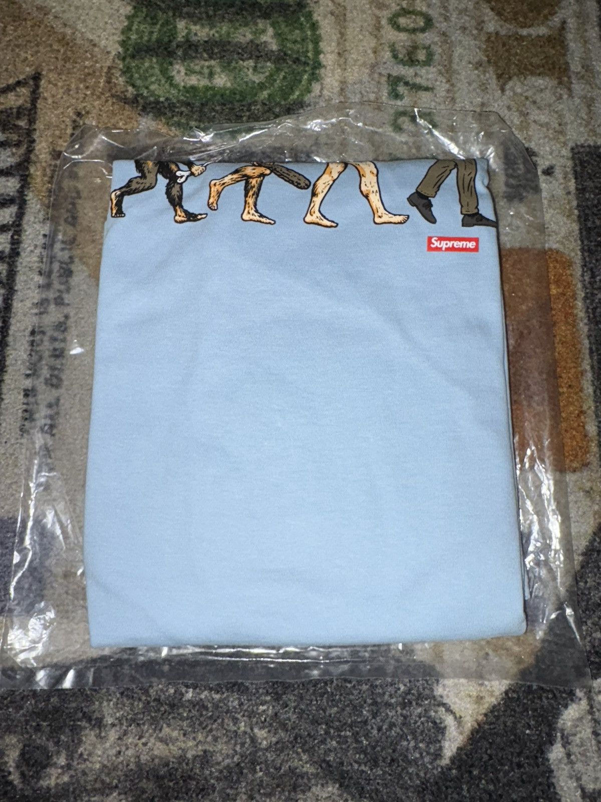 Supreme Supreme Evolution Tee Light Blue Size US XL / EU 56 / 4 - 2 Thumbnail