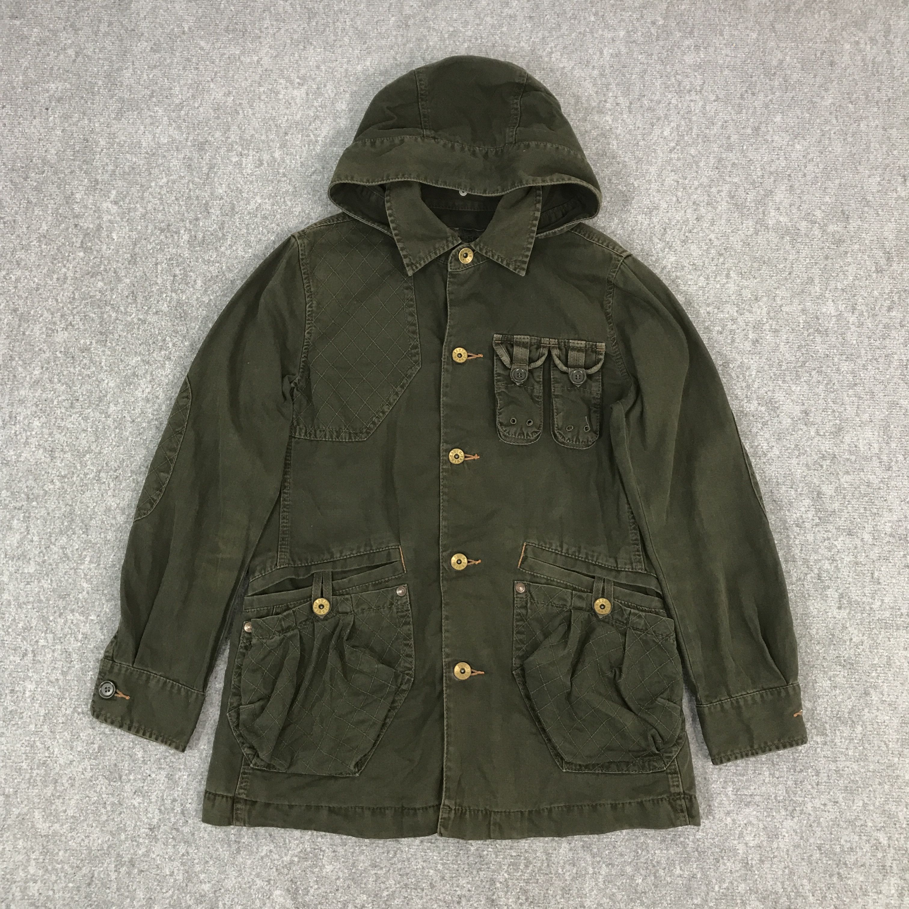 Edwin × Japanese Brand EDWIN TACTICAL POCKET BUTTON JACKET Size US M / EU 48-50 / 2 - 1 Thumbnail