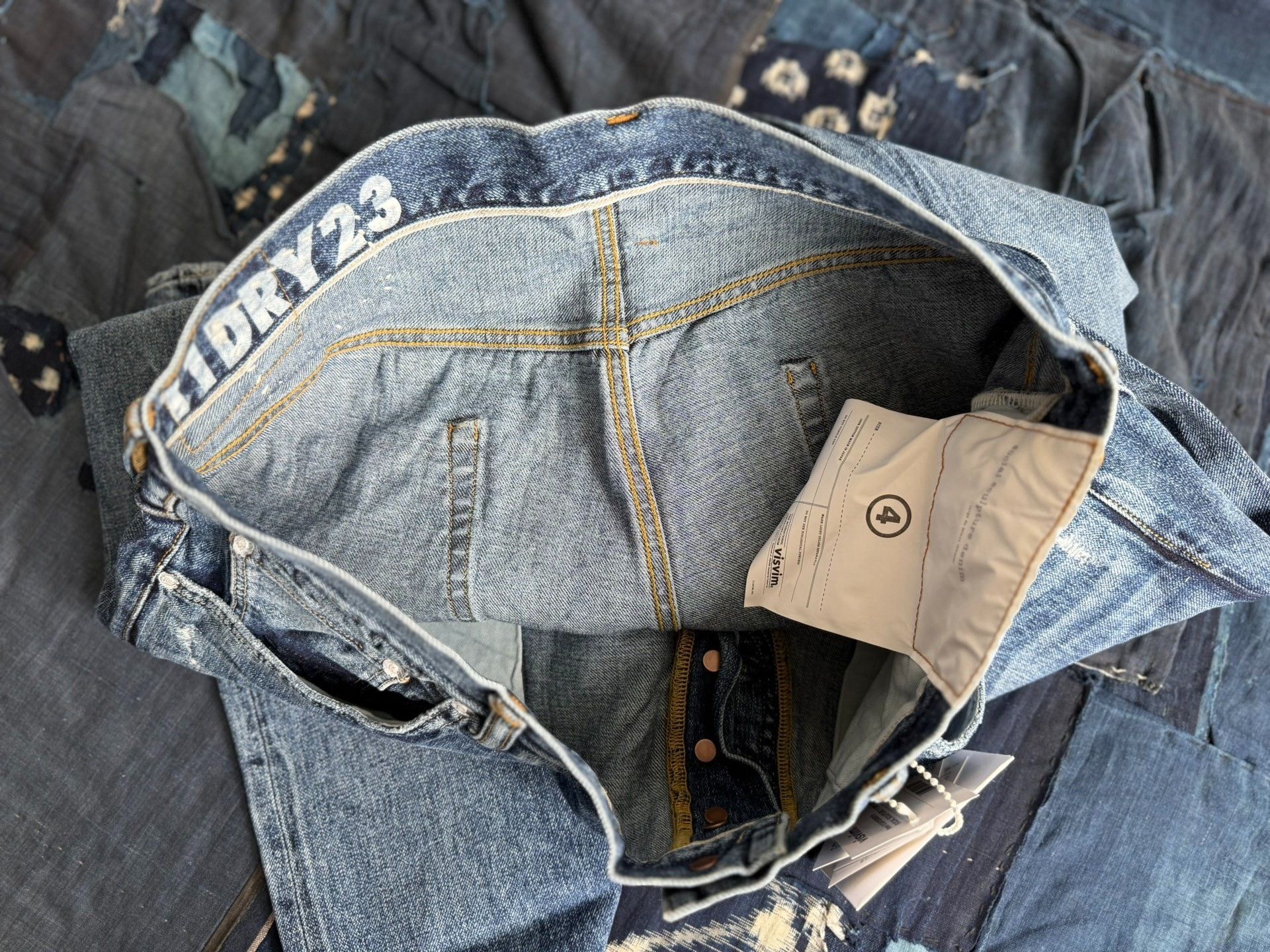 VISVIM 24SS SOCIAL SCULPTURE 11 DRY 23 Jeans