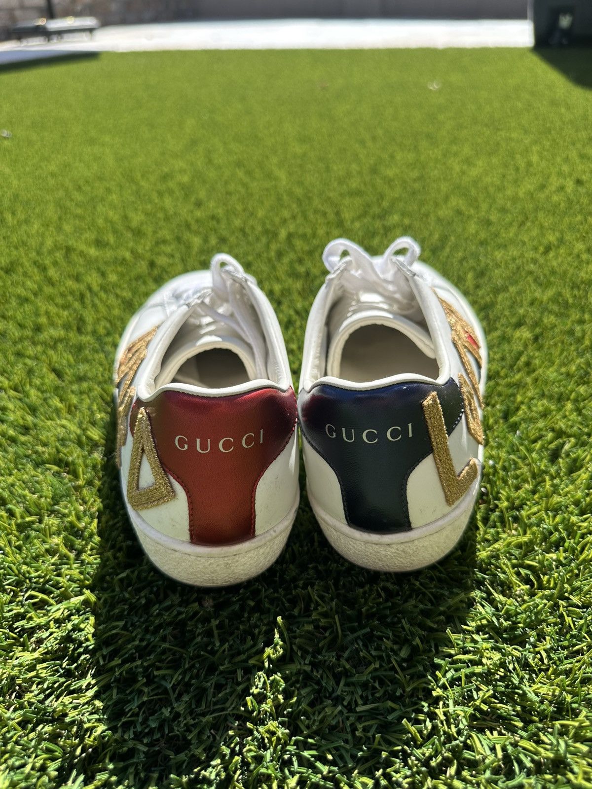Gucci Gucci ace sneakers loved Size US 5.5 / IT 35.5 - 4 Thumbnail